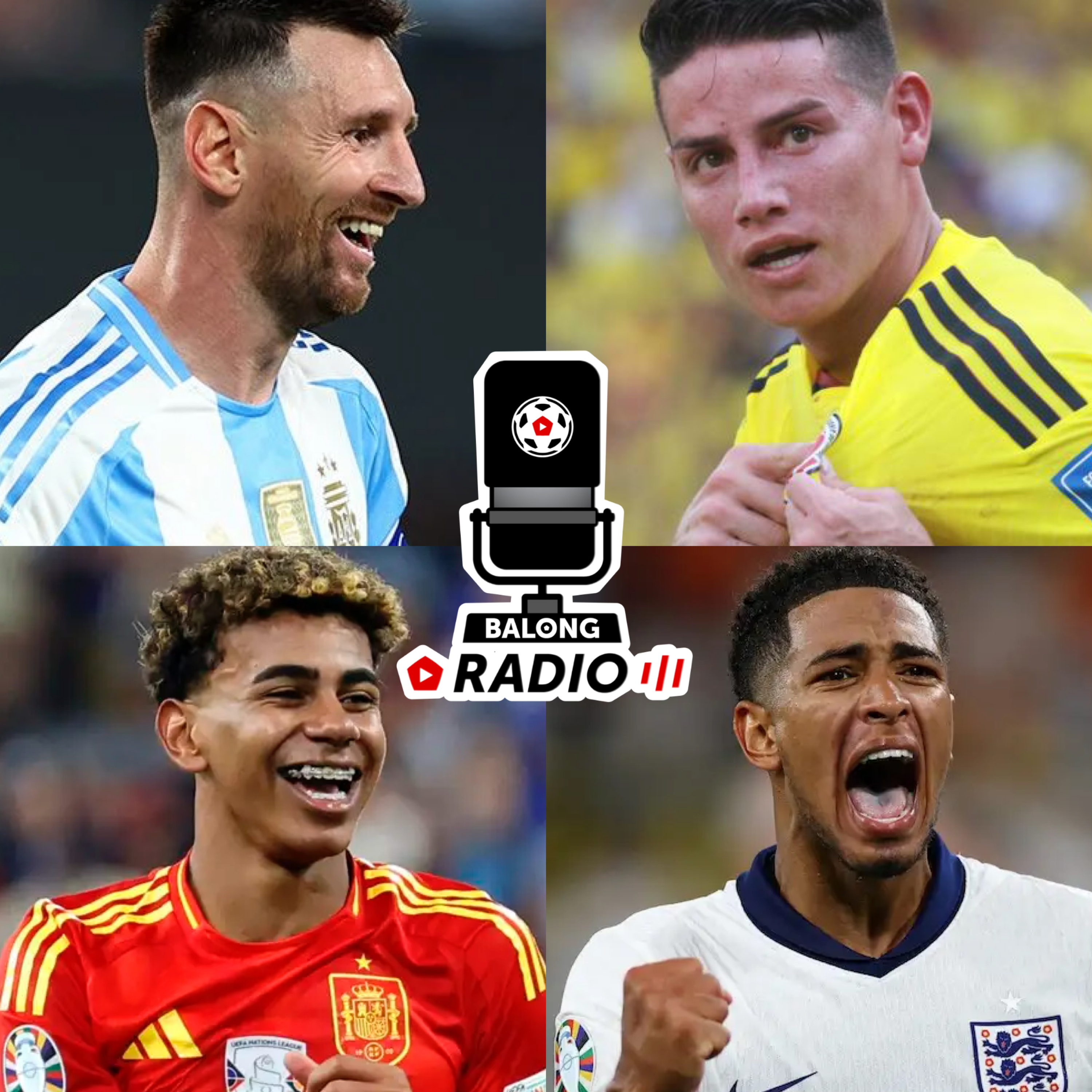 Argentina vs Colombia / Inglaterra vs España / PREVIA / #BalongRadio episode artwork