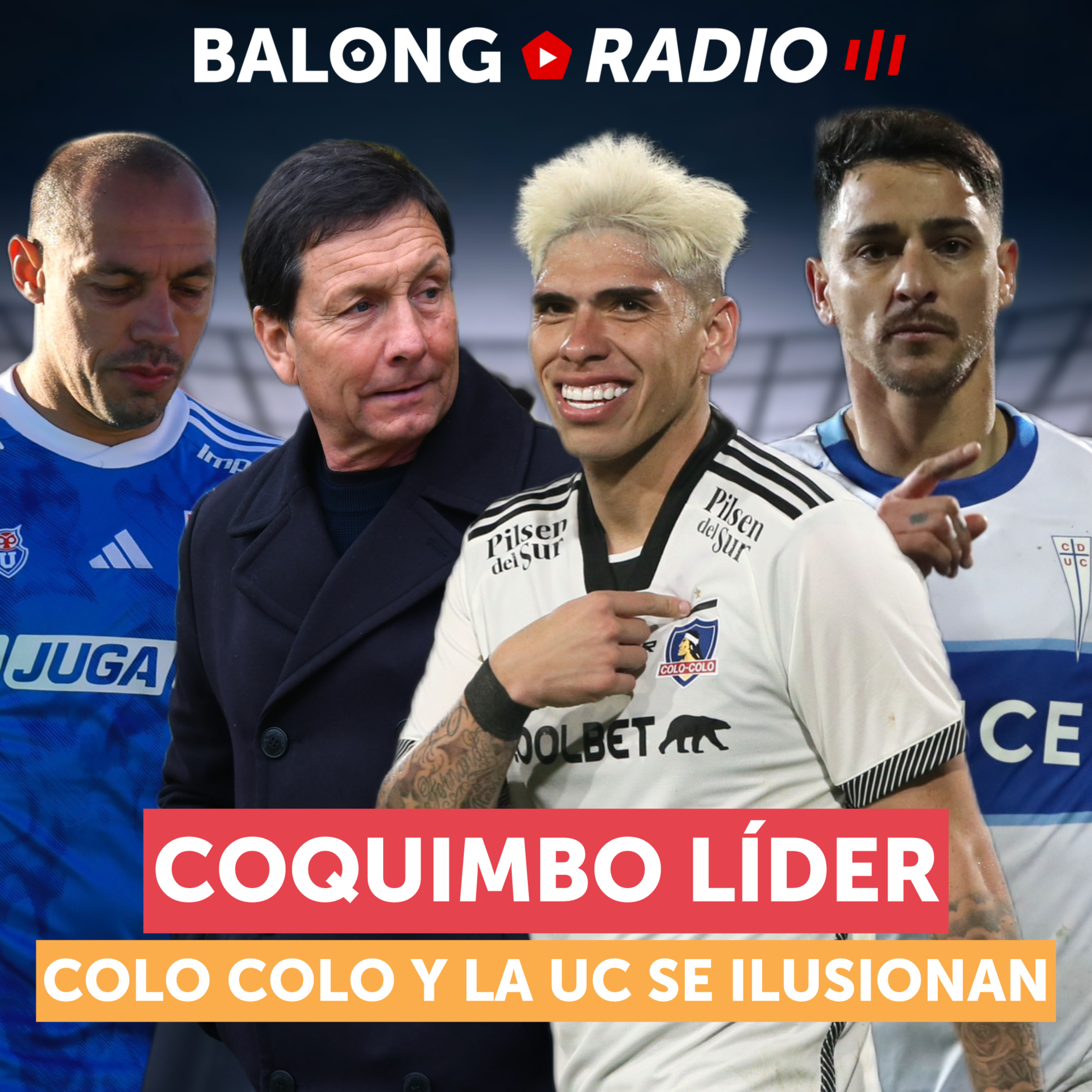 Coquimbo líder tras empate de la U / Colo Colo y la UC se acercan / #BalongRadio episode artwork