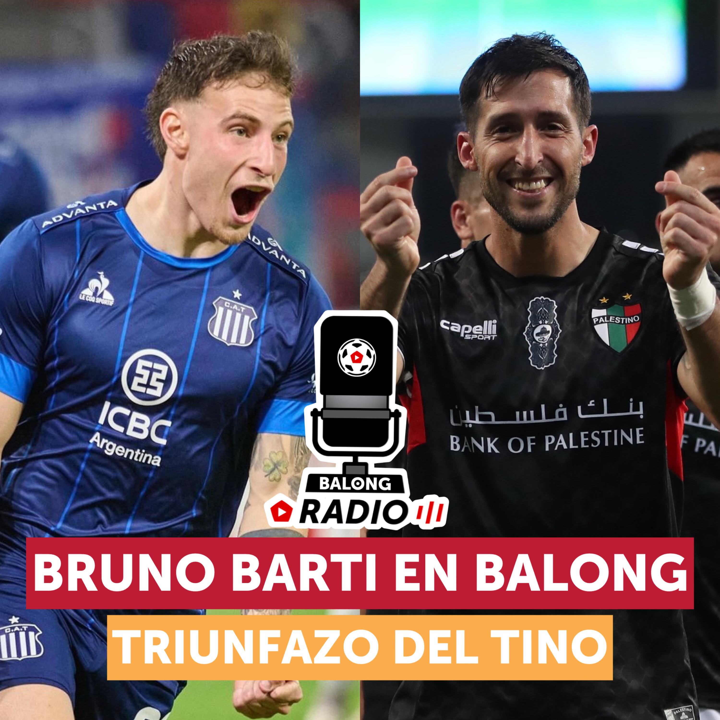 Entrevista a BRUNO BARTICCIOTTO / Palestino clasificó en Brasil / Previa F17 / #BalongRadio episode artwork