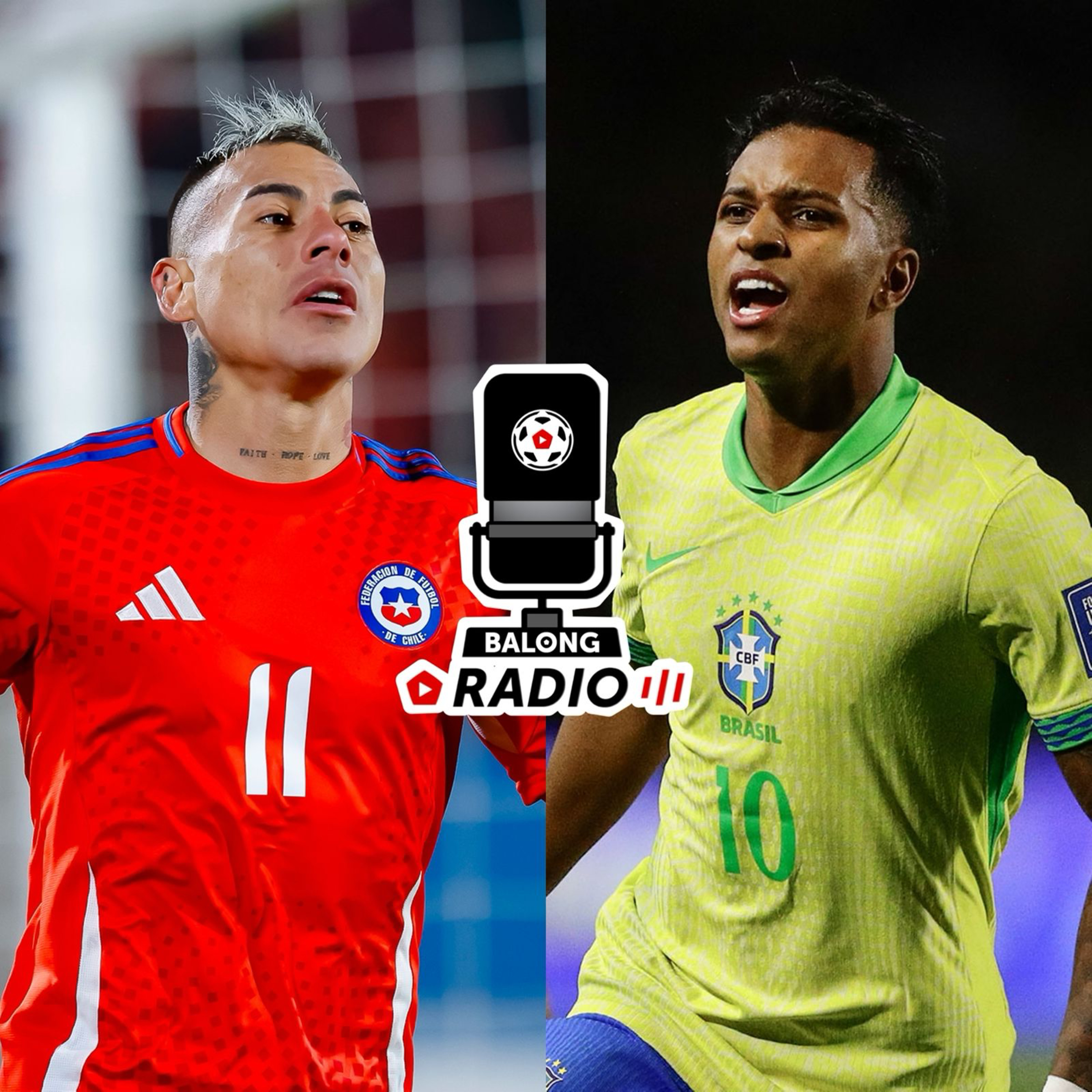Chile recibe a Brasil en el Nacional: última esperanza para La Roja de Gareca / #BalongRadio episode artwork