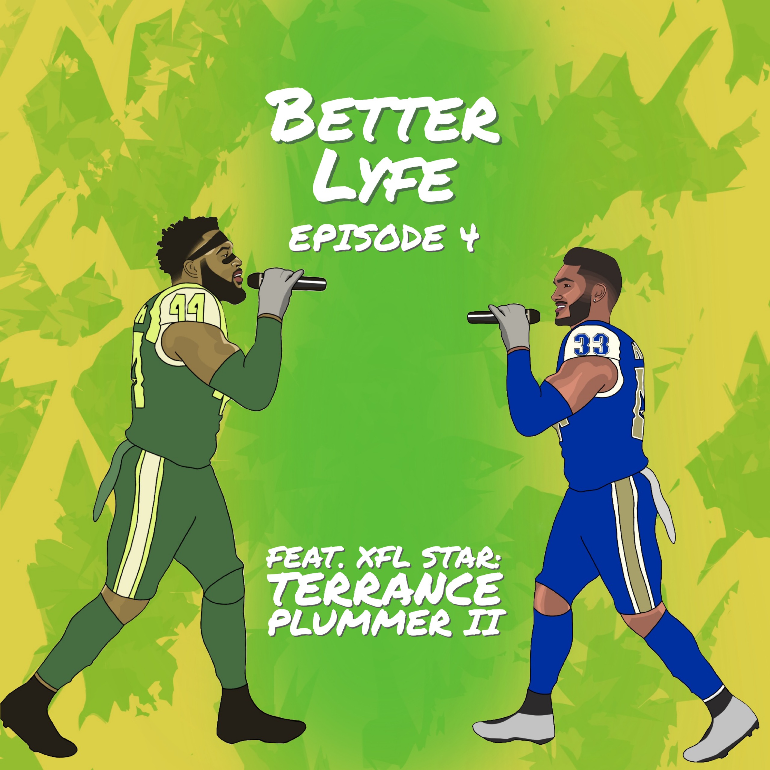 Ep.4 Terrance Plummer II (XFL): Same time, different race episode artwork