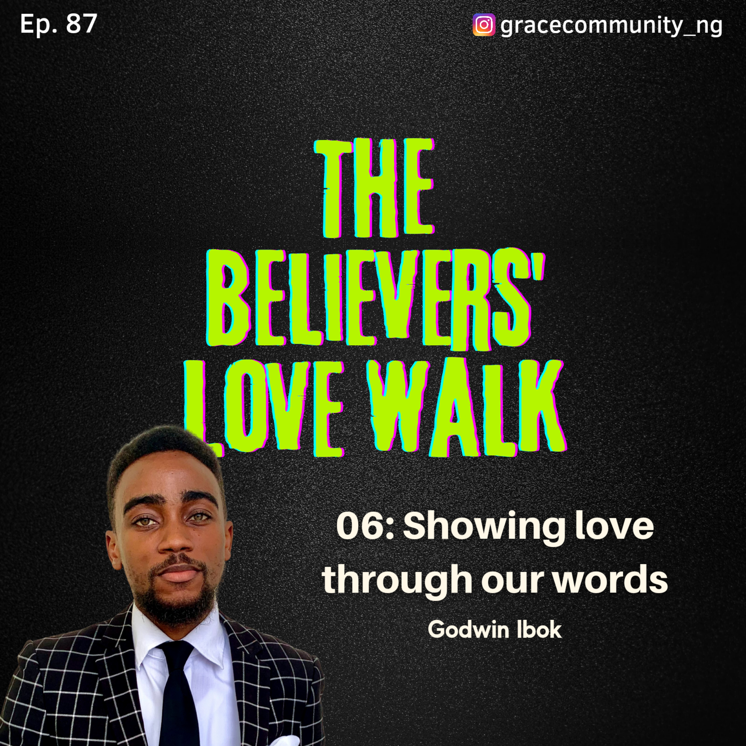 Showing love through our words episode artwork