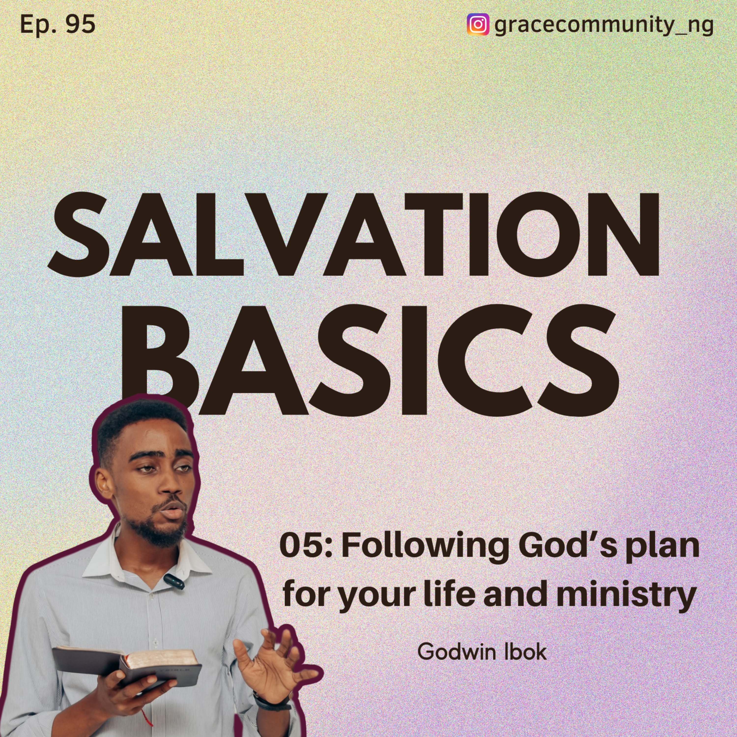 Following God's Plan for your life and ministry  episode artwork