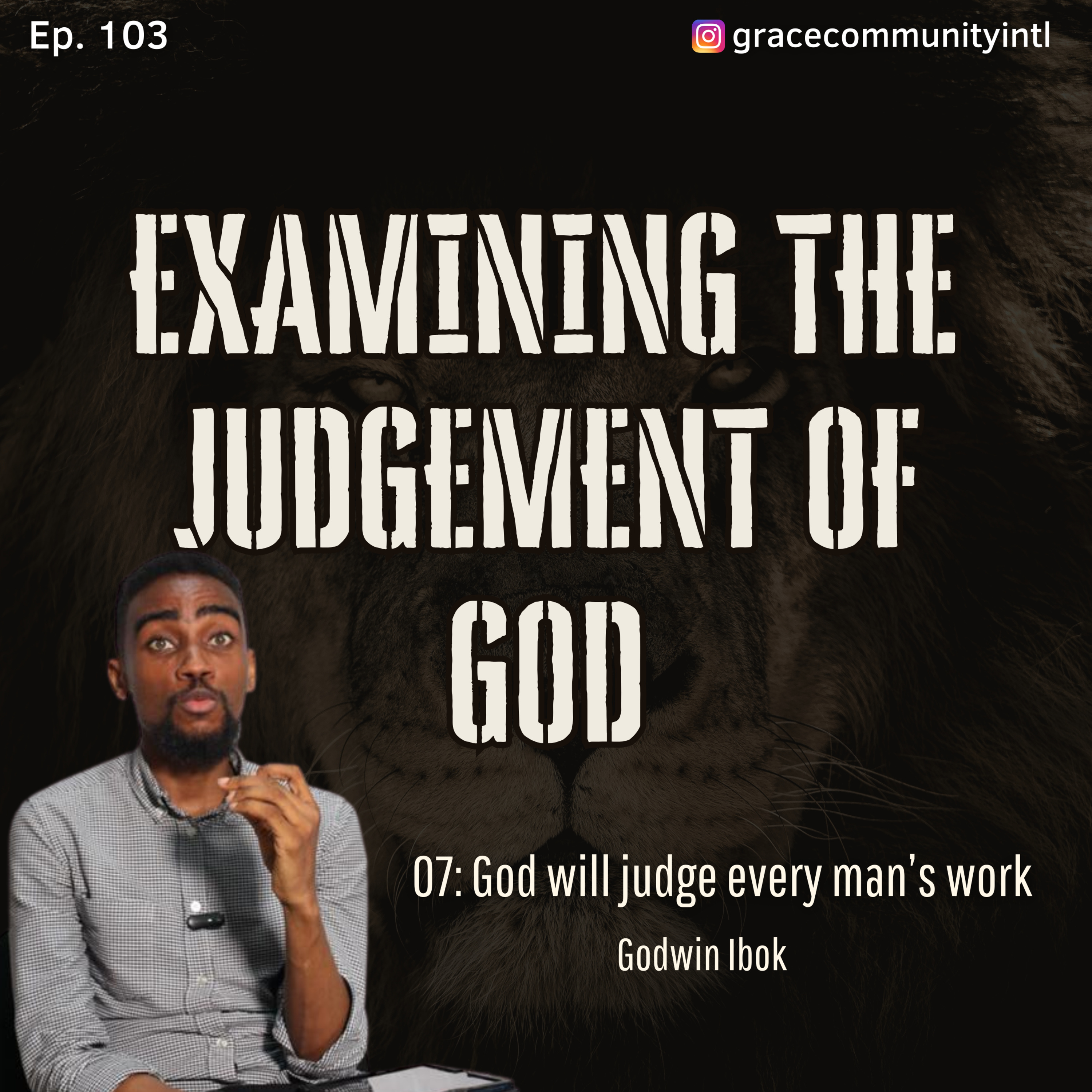 God will judge every man's work episode artwork