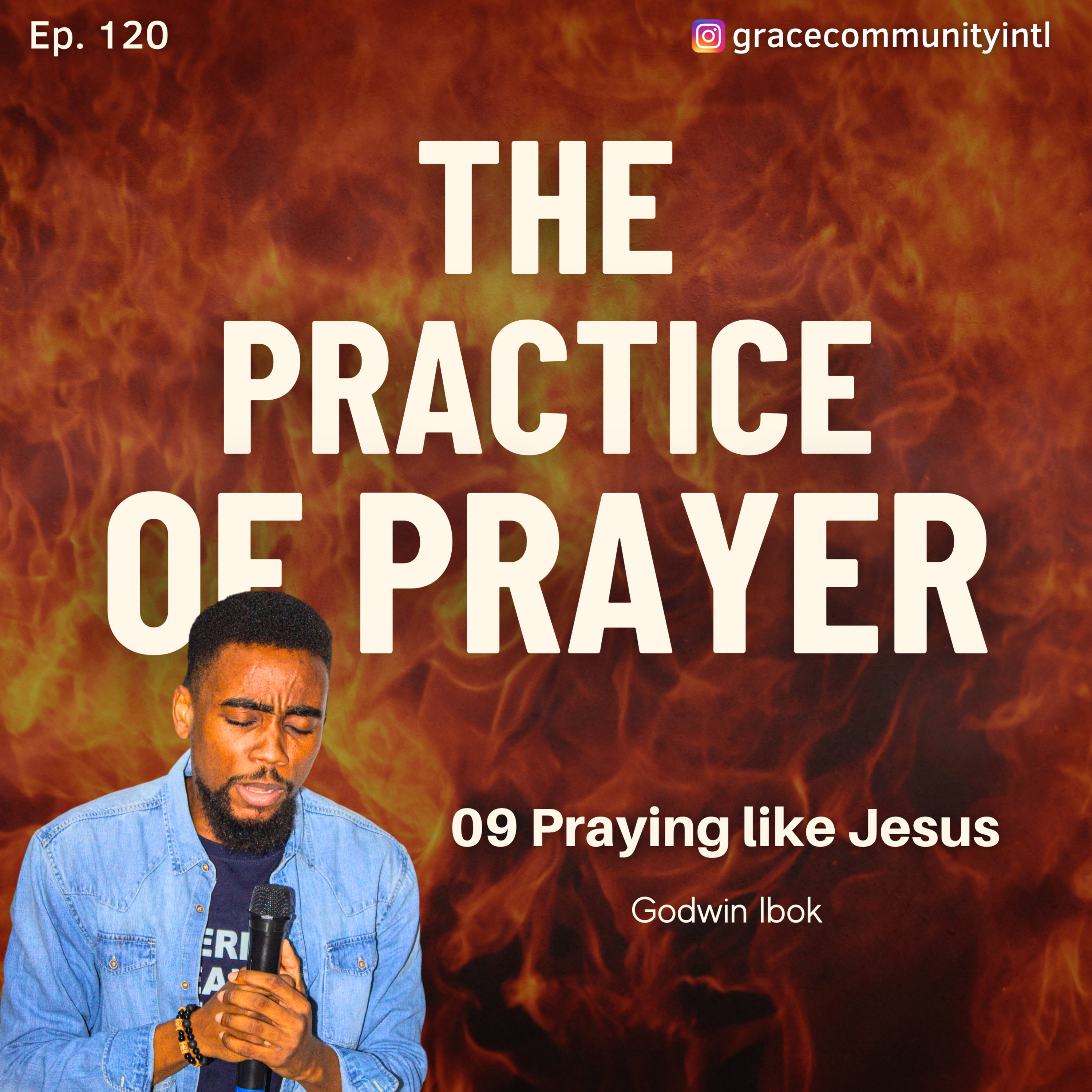 Praying like Jesus episode artwork