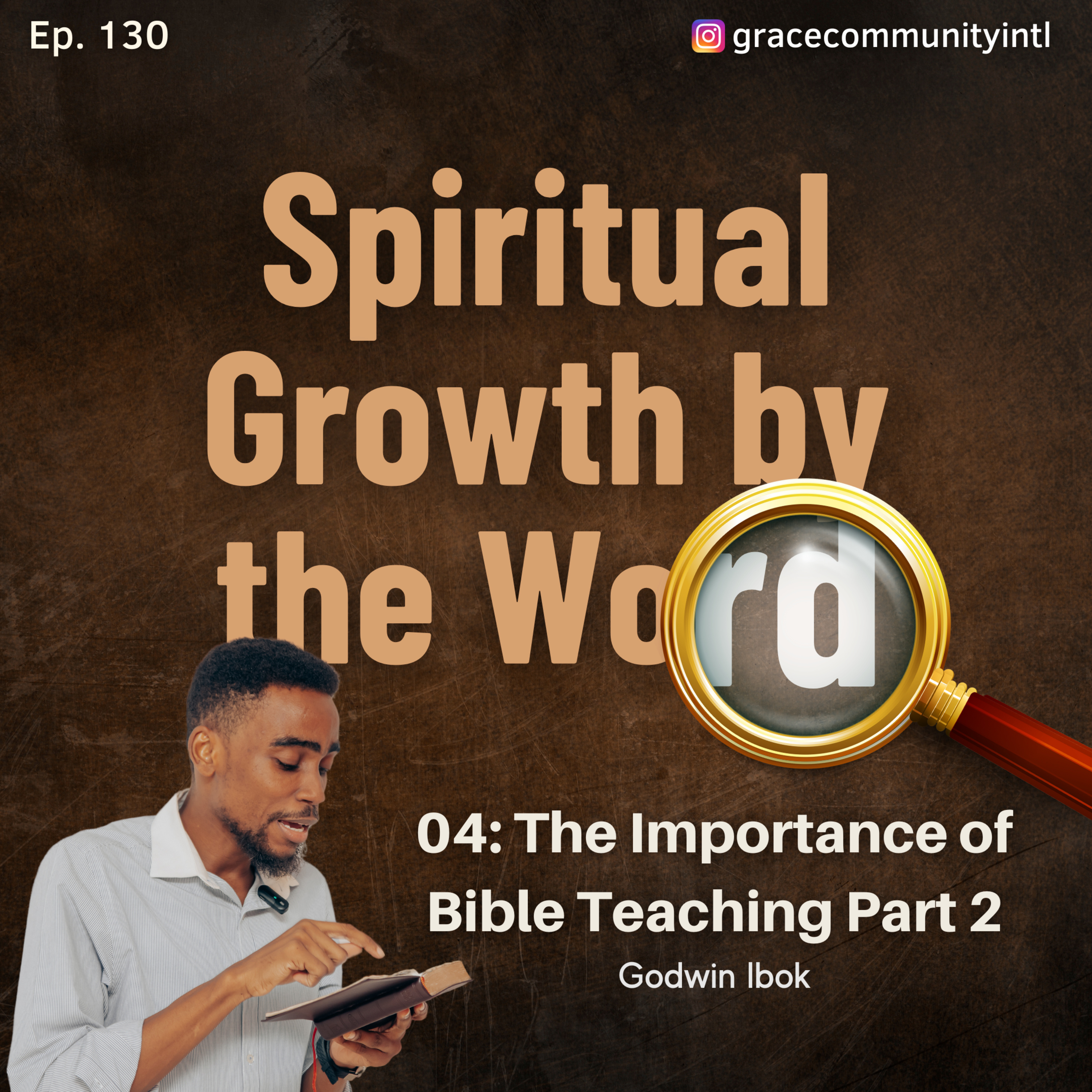 The Importance of Bible teaching Part 2 episode artwork