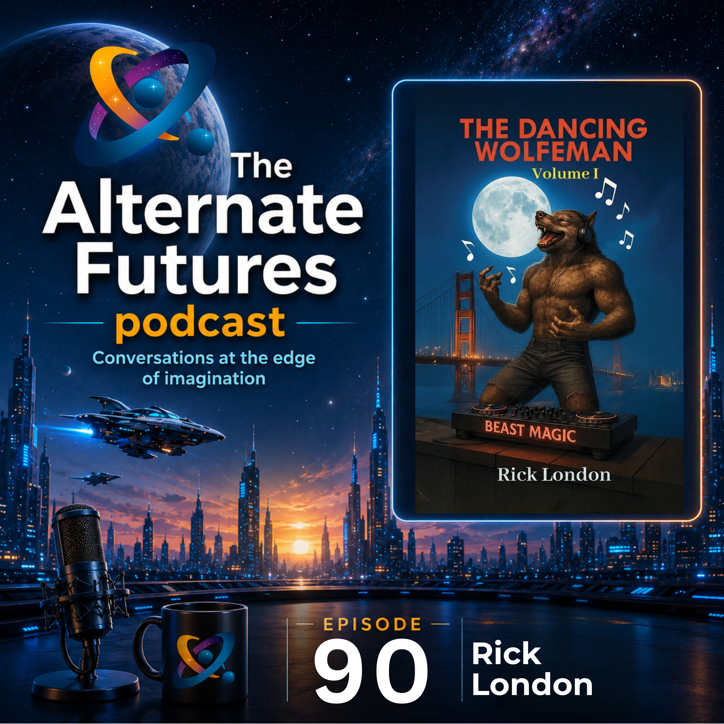 90. Werewolves, Music, and the Beast Within, with Rick London episode artwork