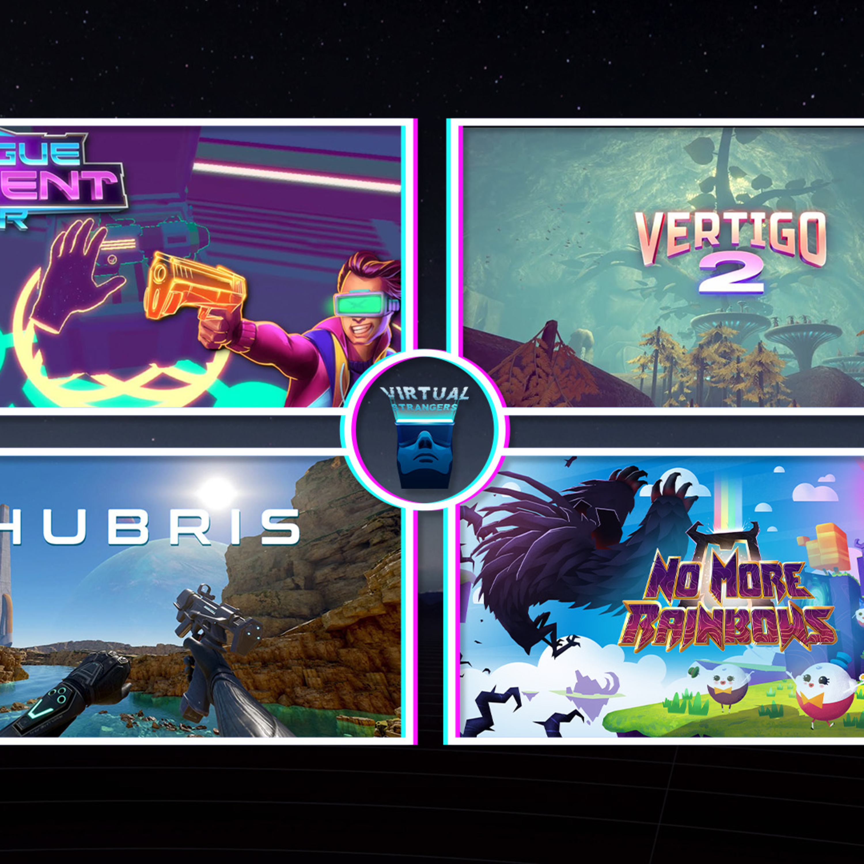 VS 185: Hubris PSVR 2, Vertigo 2, Ruinsmagus, Requisition VR, No More Rainbows, Propagation & more episode artwork