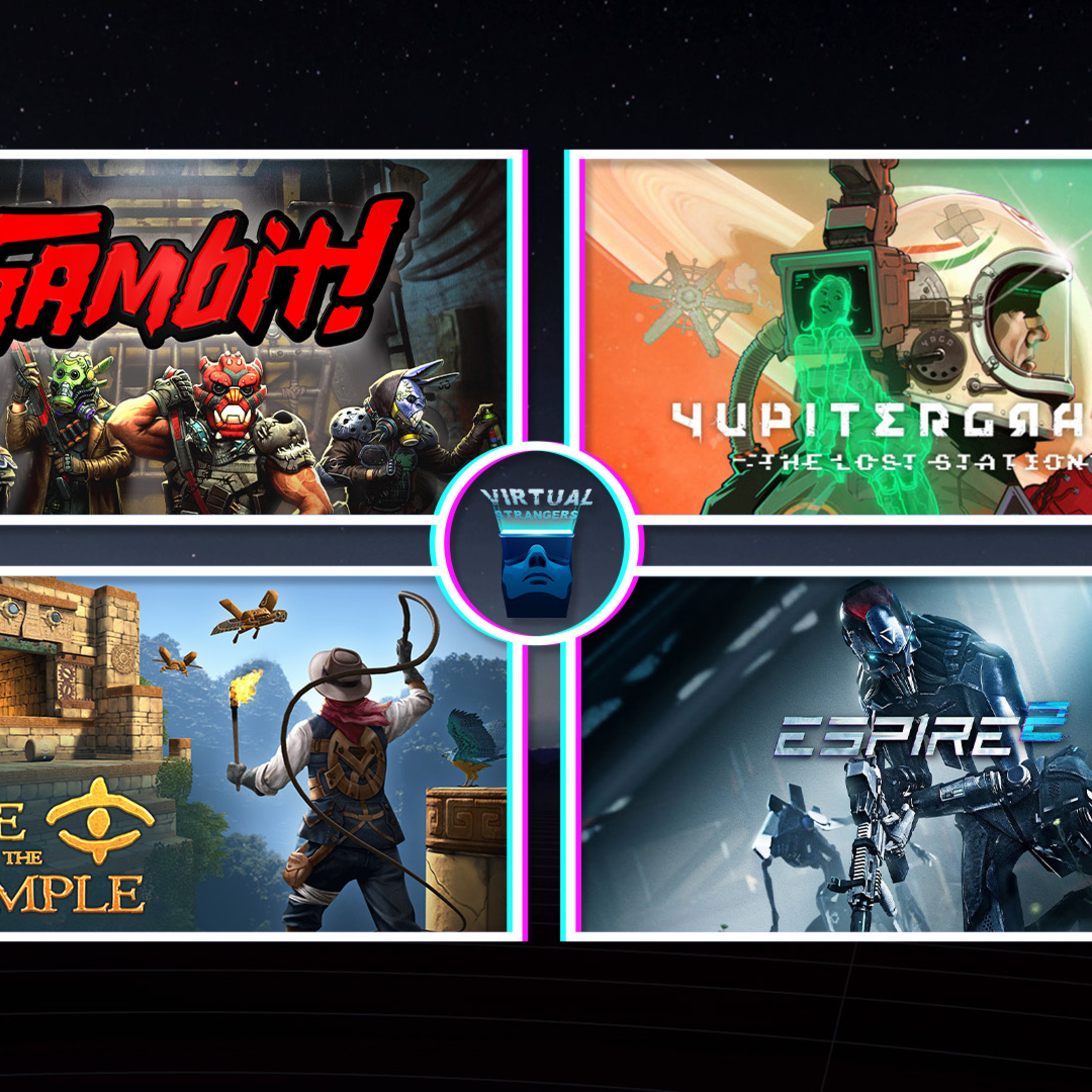 VS 181: Gambit!, Eye of the Temple, Yupitergrad 2, Espire 2, New Releases, Deals, GIVEAWAYS & more! episode artwork