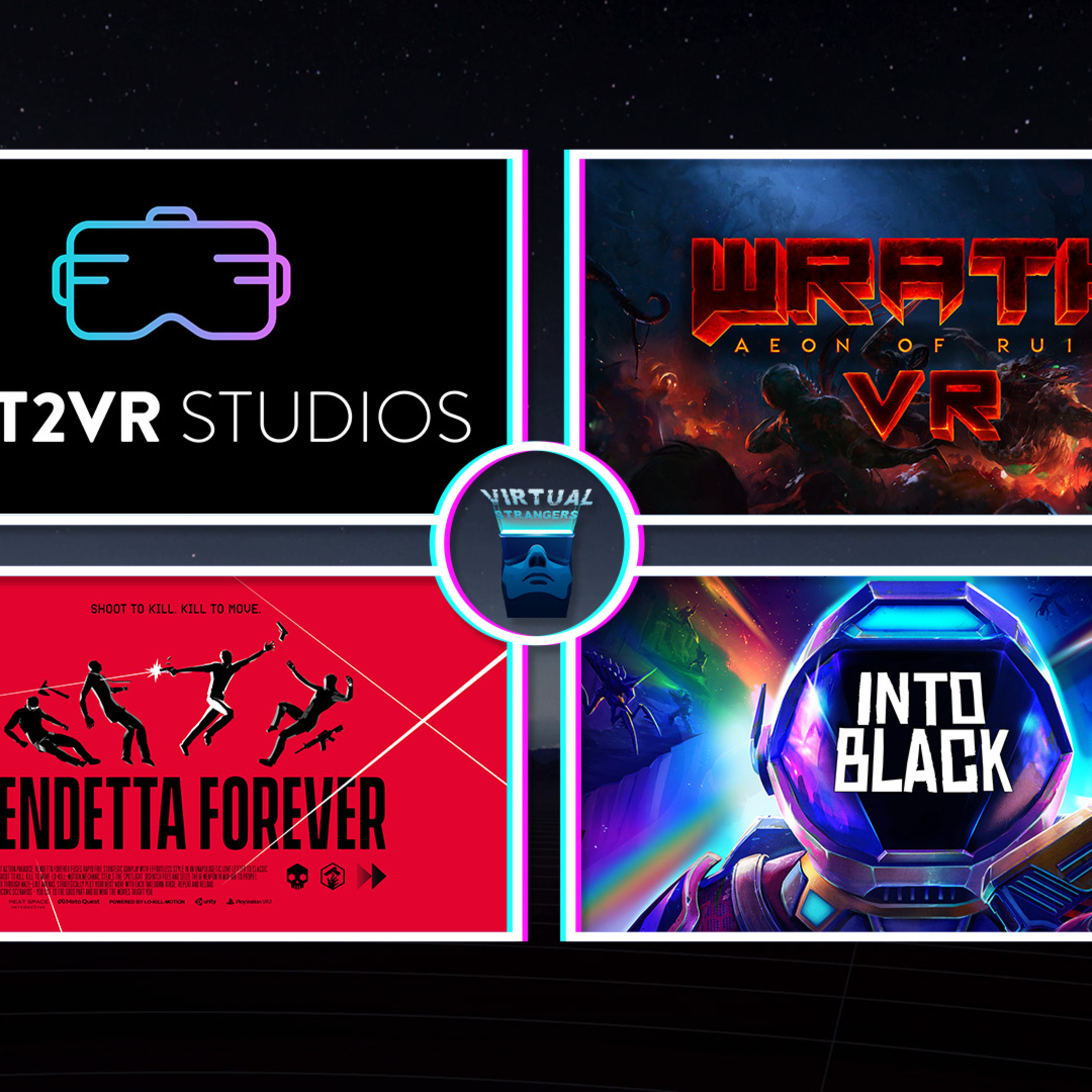 VS 220: Flat2VR, Vendetta Forever, Into Black, Hitman 3, Into the Radius PSVR2, Arizona Sunshine... episode artwork