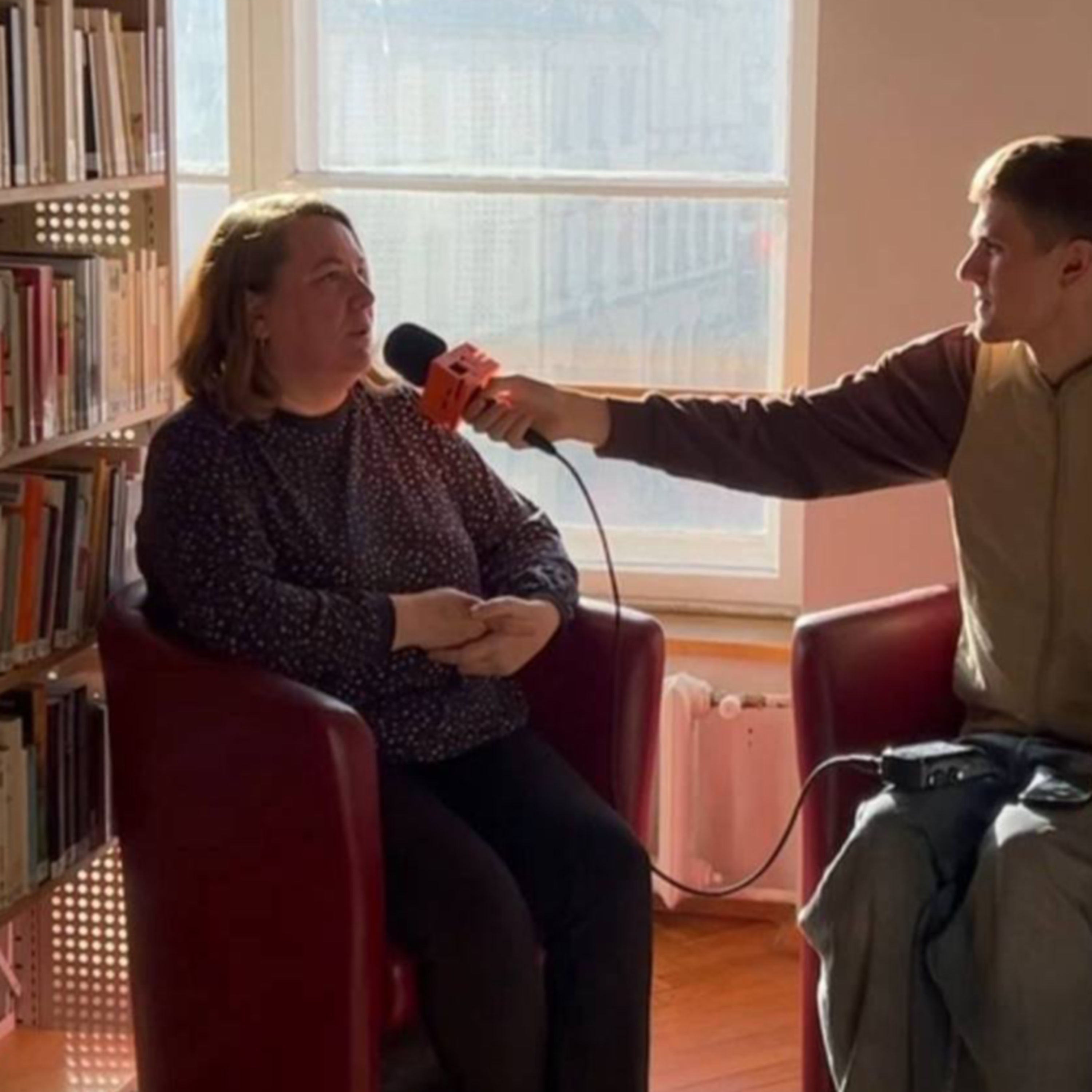 Serce Biblioteki Słowiańskiej. Rozmowa z Alesią Tarasenko