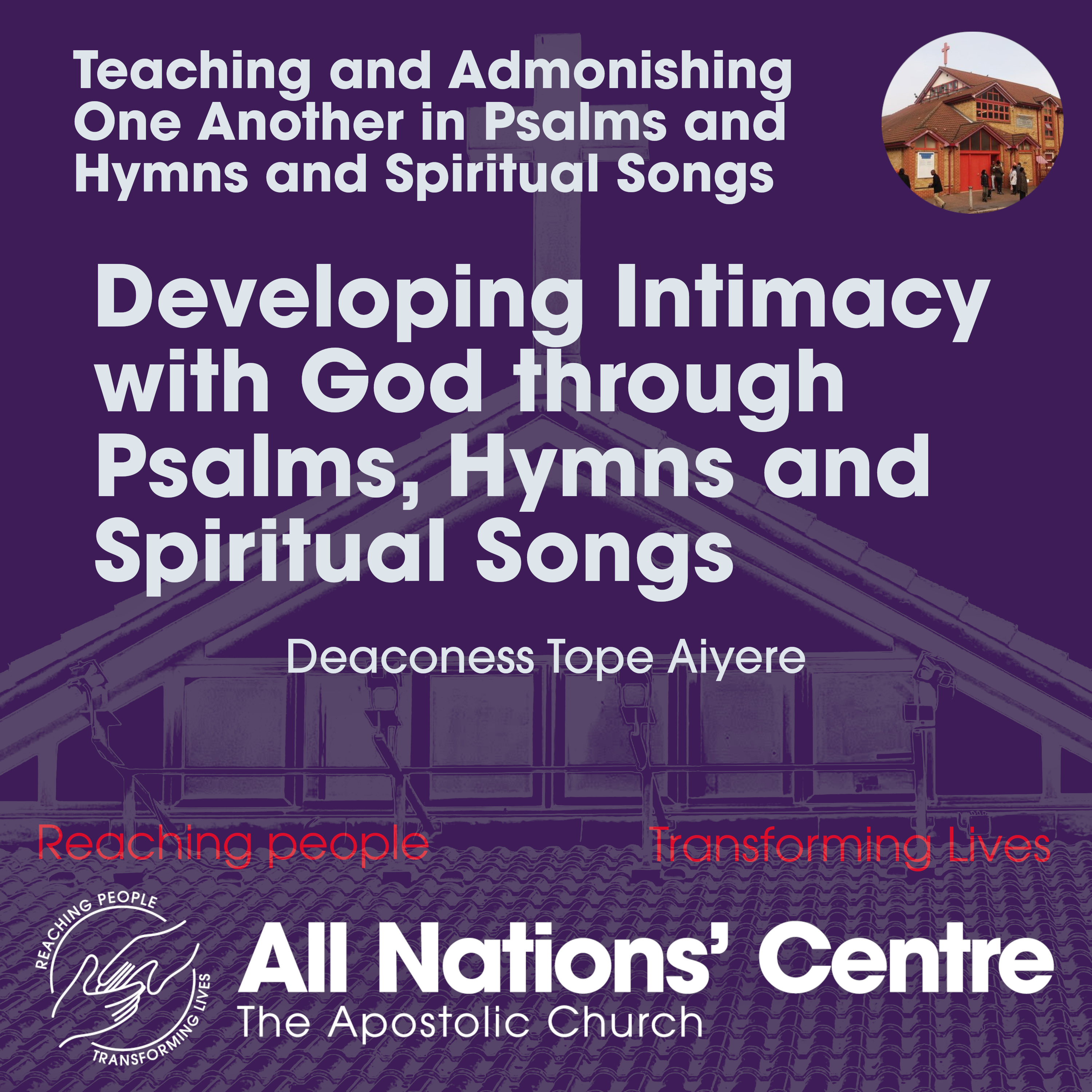 Developing Intimacy with God through Psalms, Hymns and Spiritual Songs episode artwork