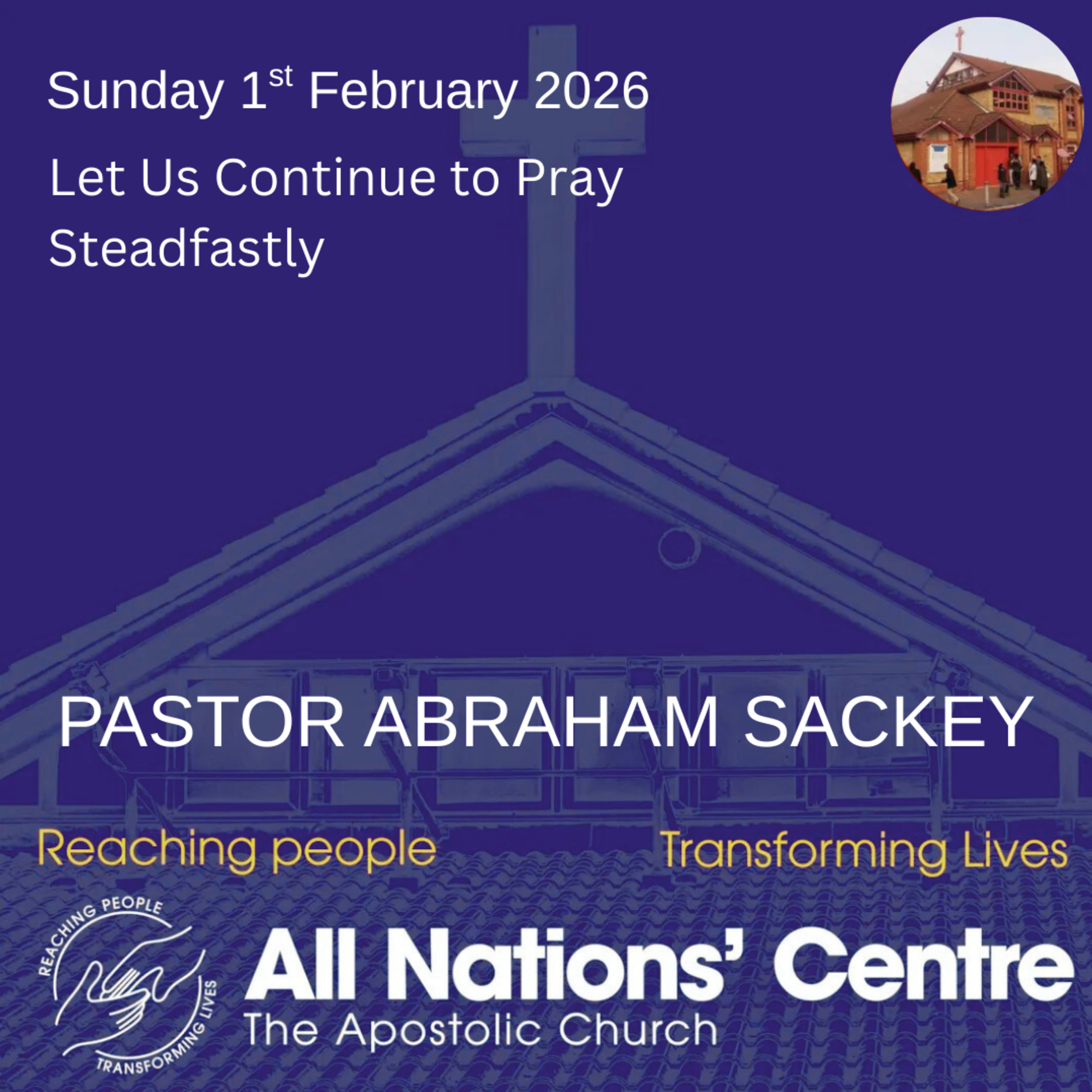 Let Us Continue to Pray Steadfastly episode artwork