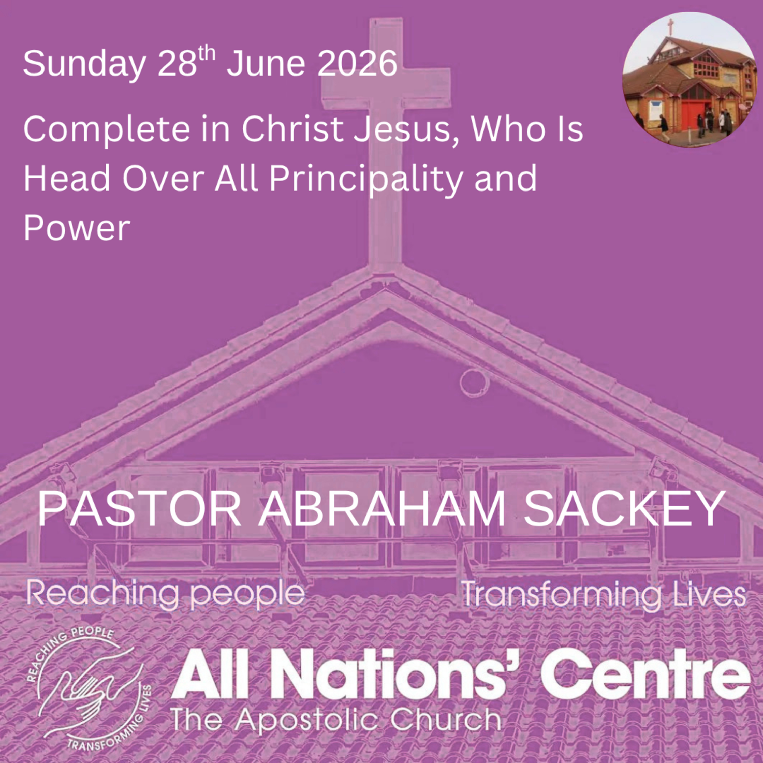 Complete in Christ Jesus, Who Is Head Over All Principality and Power episode artwork