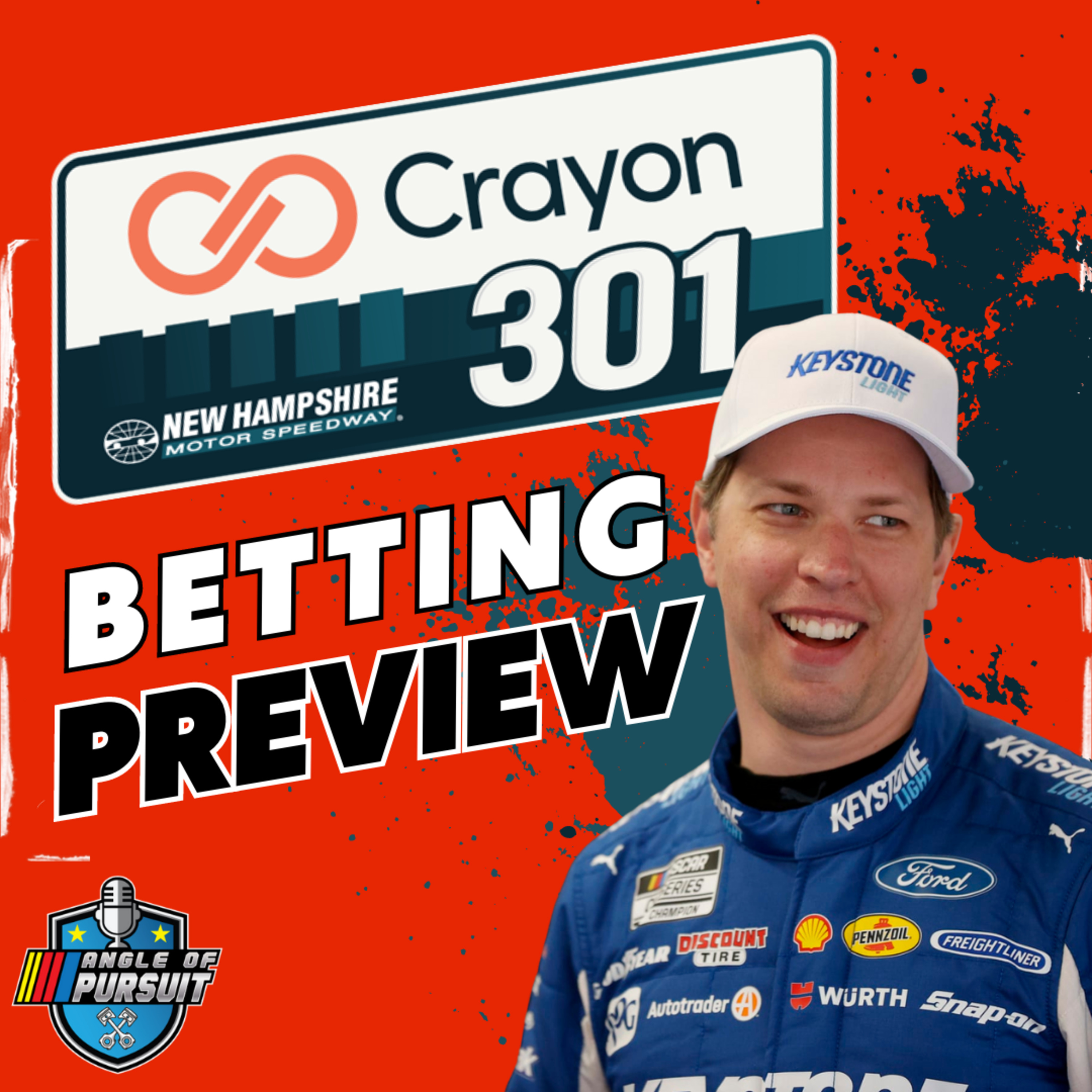 2023 NASCAR Best Bets: Crayon 301at New Hampshire episode artwork