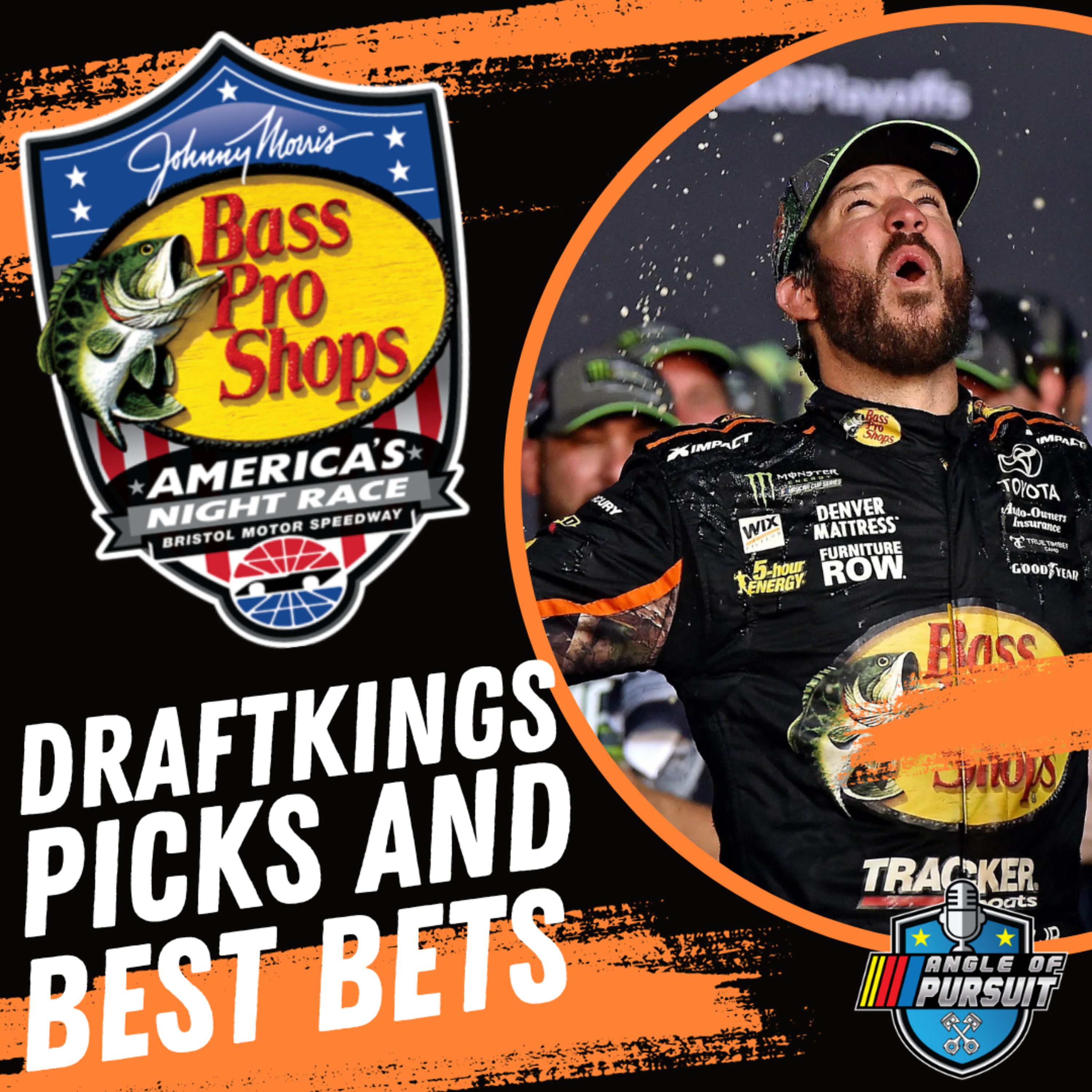 NASCAR DFS and Betting: Bass Pro Shops Night Race DraftKings Picks episode artwork