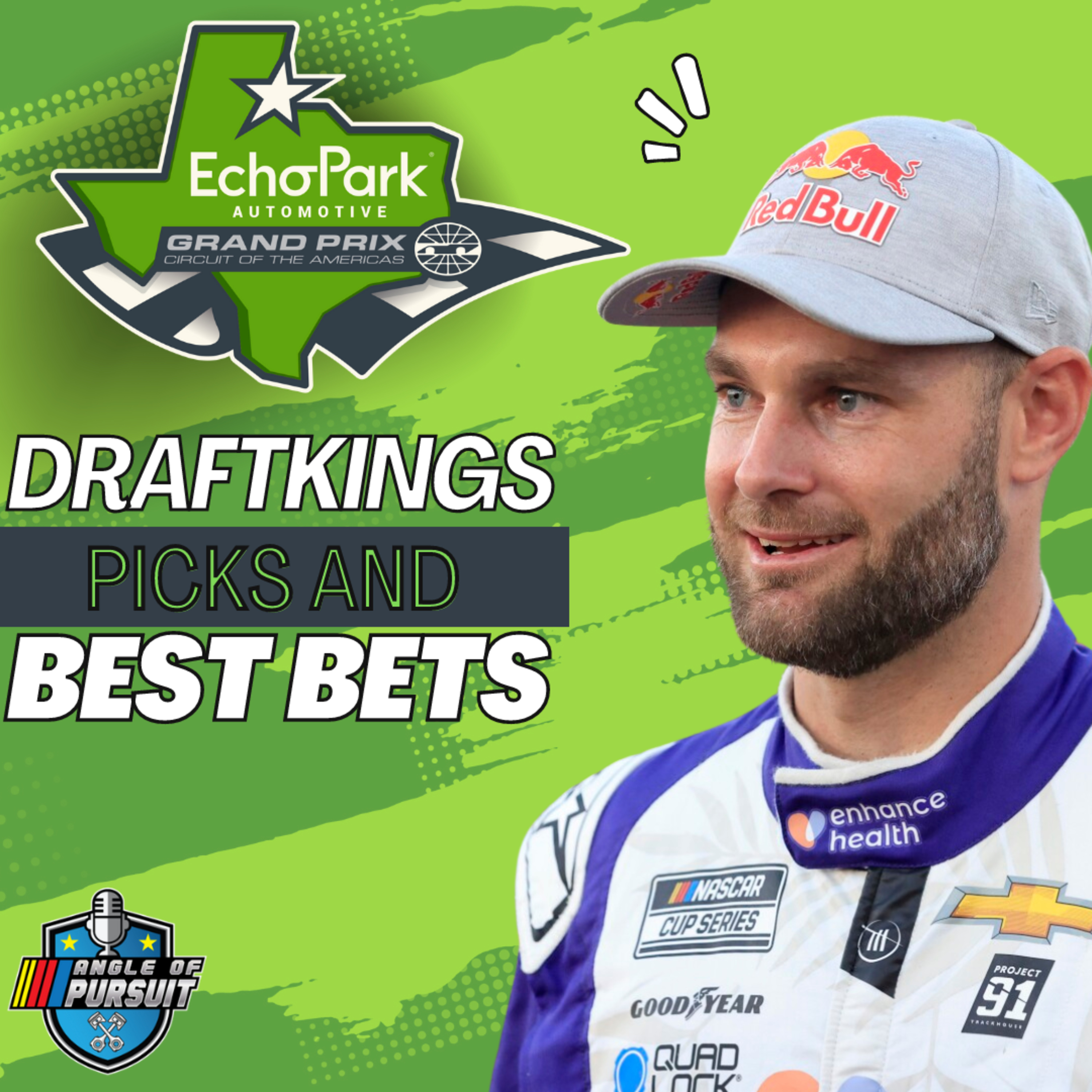 NASCAR DFS: Echopark Automotive Grand Prix DraftKings Picks and Best Bets episode artwork