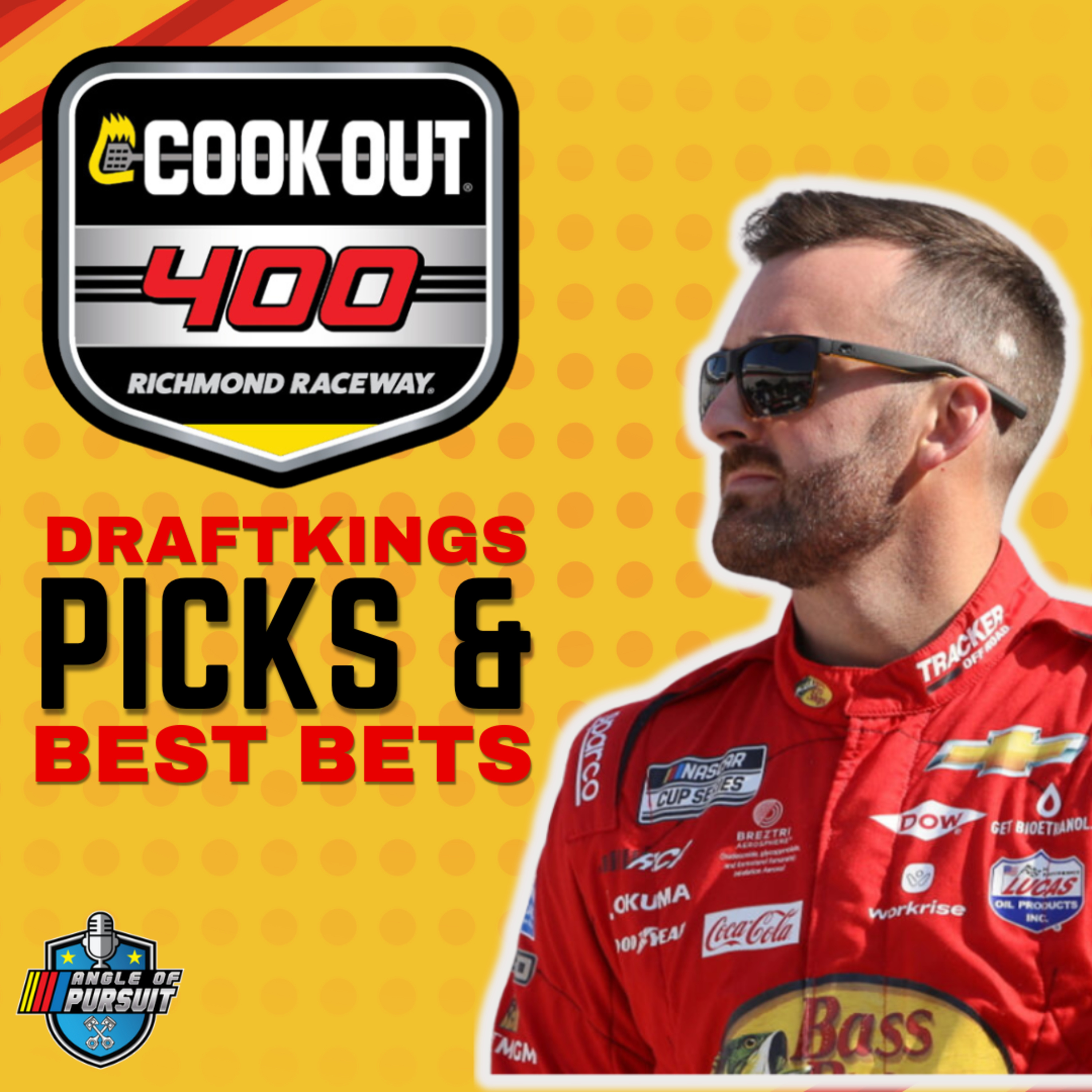 NASCAR DFS: Cook Out 400 at Richmond | DraftKings Picks episode artwork