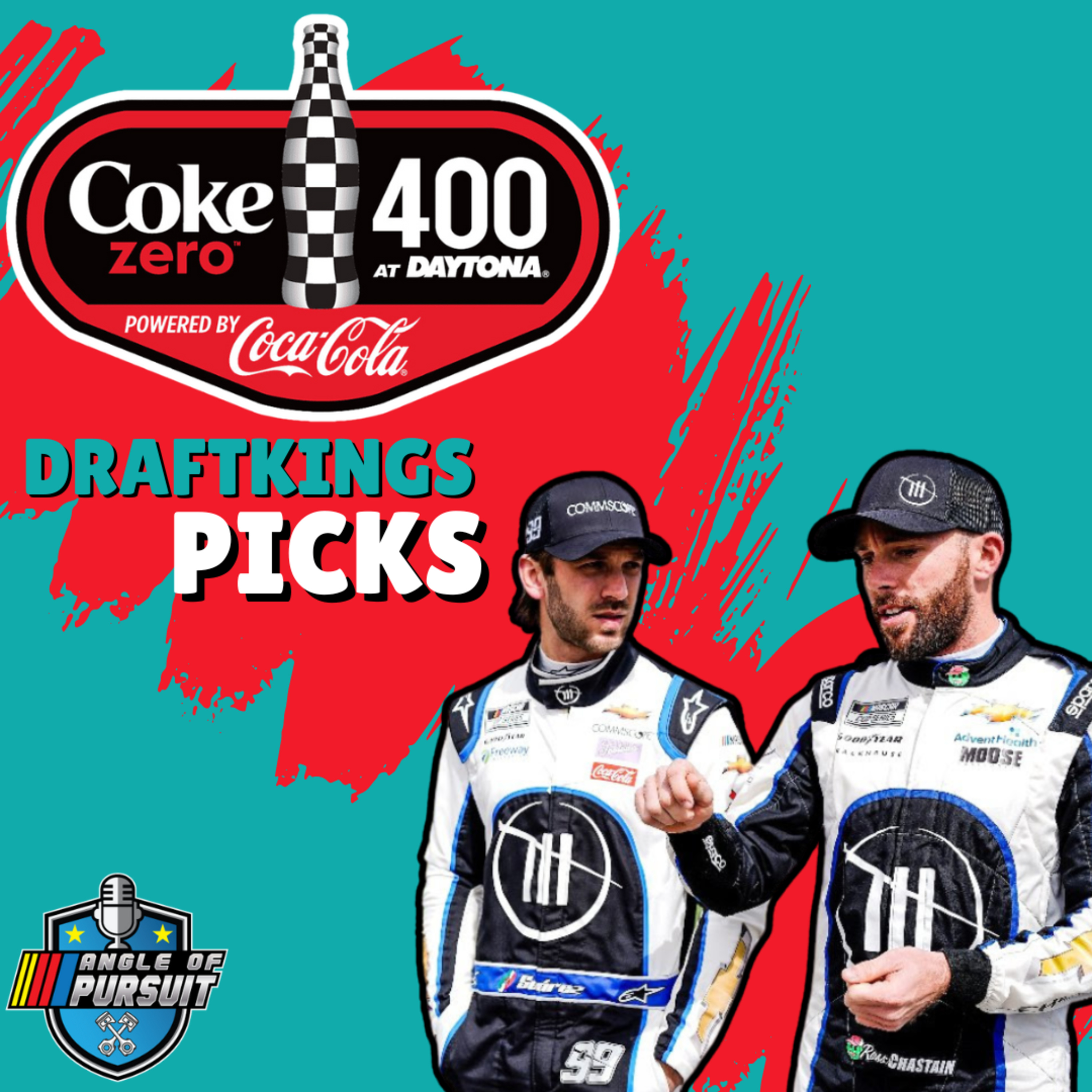 NASCAR DFS: Coke Zero Sugar 400 at Daytona | DraftKings Picks episode artwork