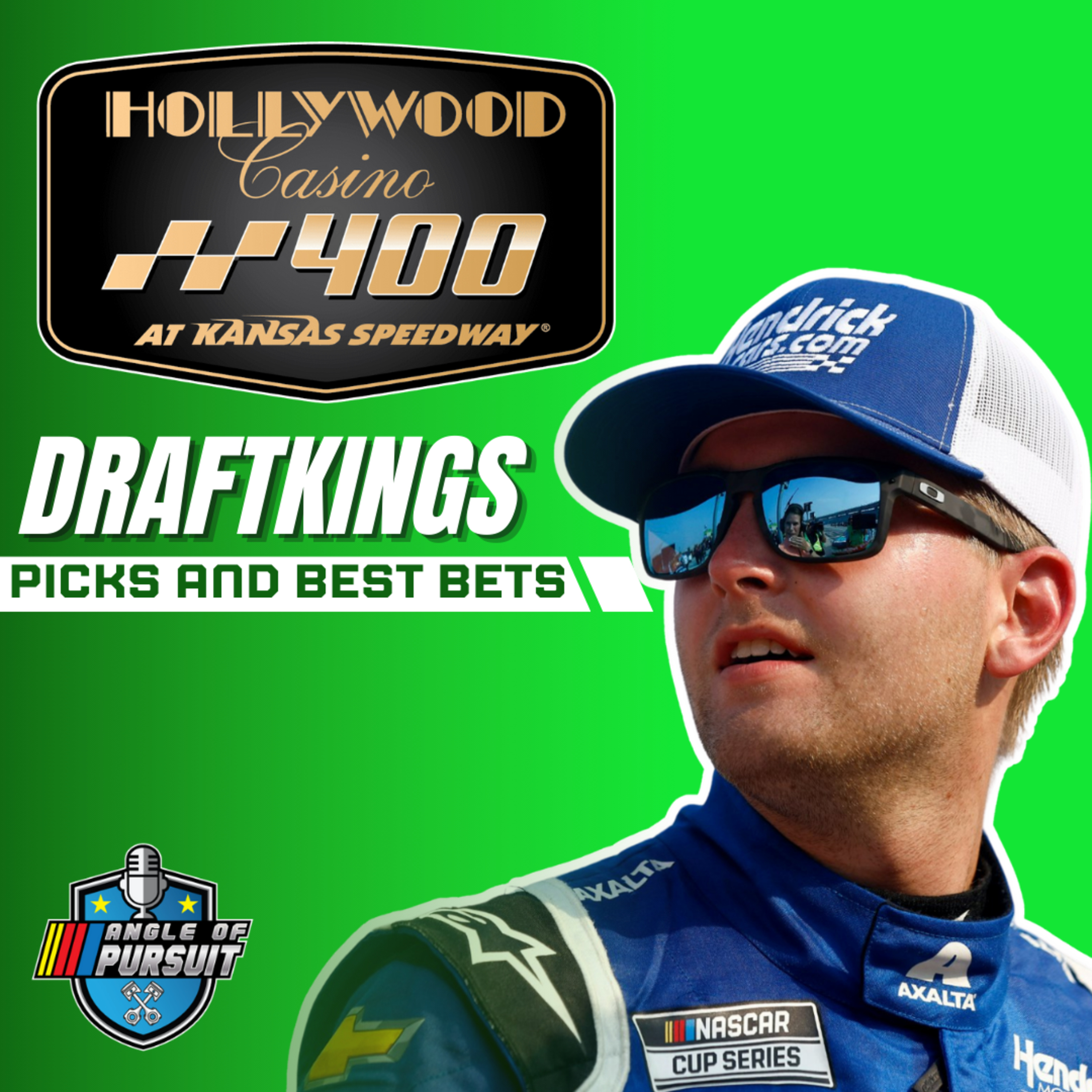 DFS Picks for the Hollywood Casino 400: Kansas DraftKings Predictions episode artwork