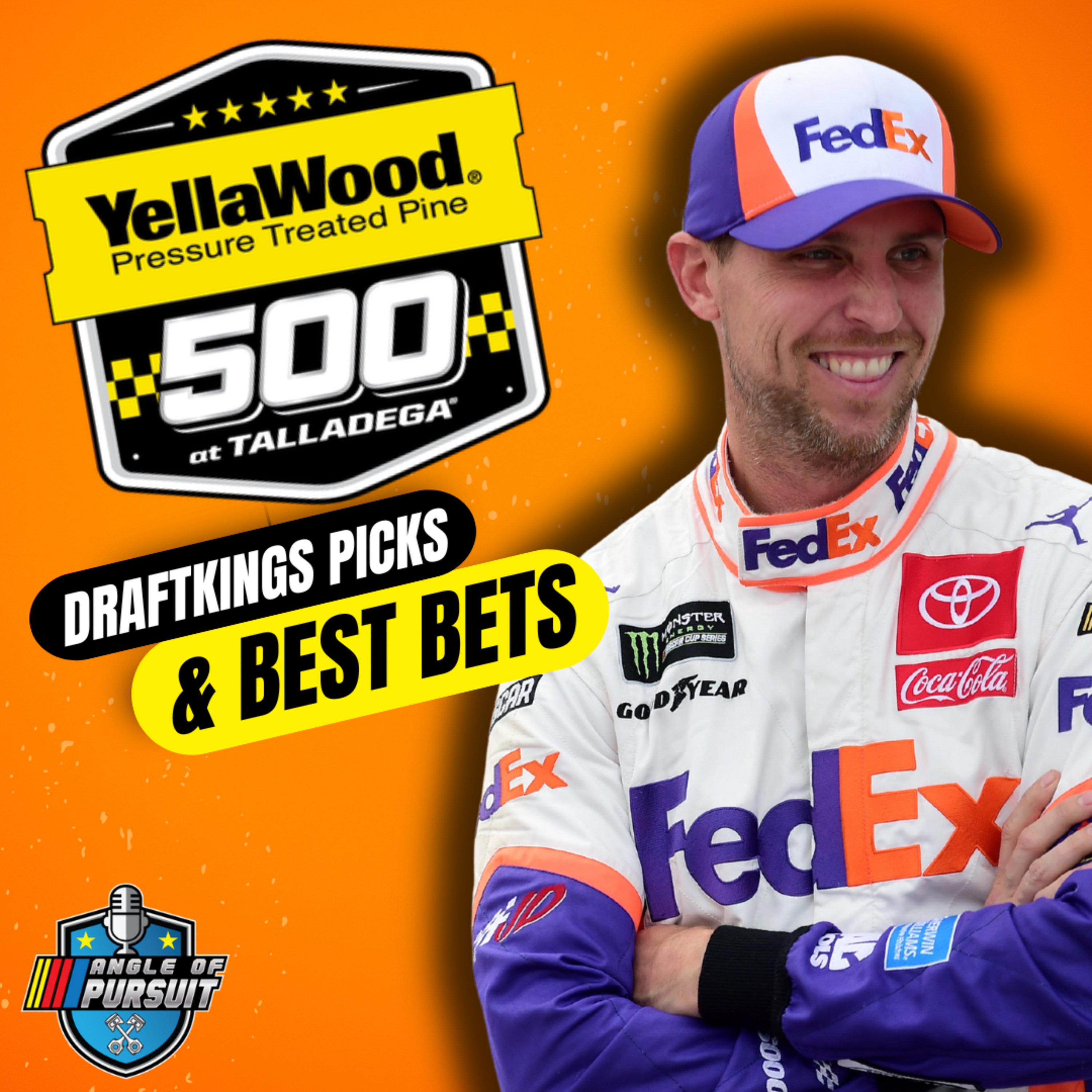 DFS Picks for the YellaWood 500: Talladega DraftKings Predictions episode artwork