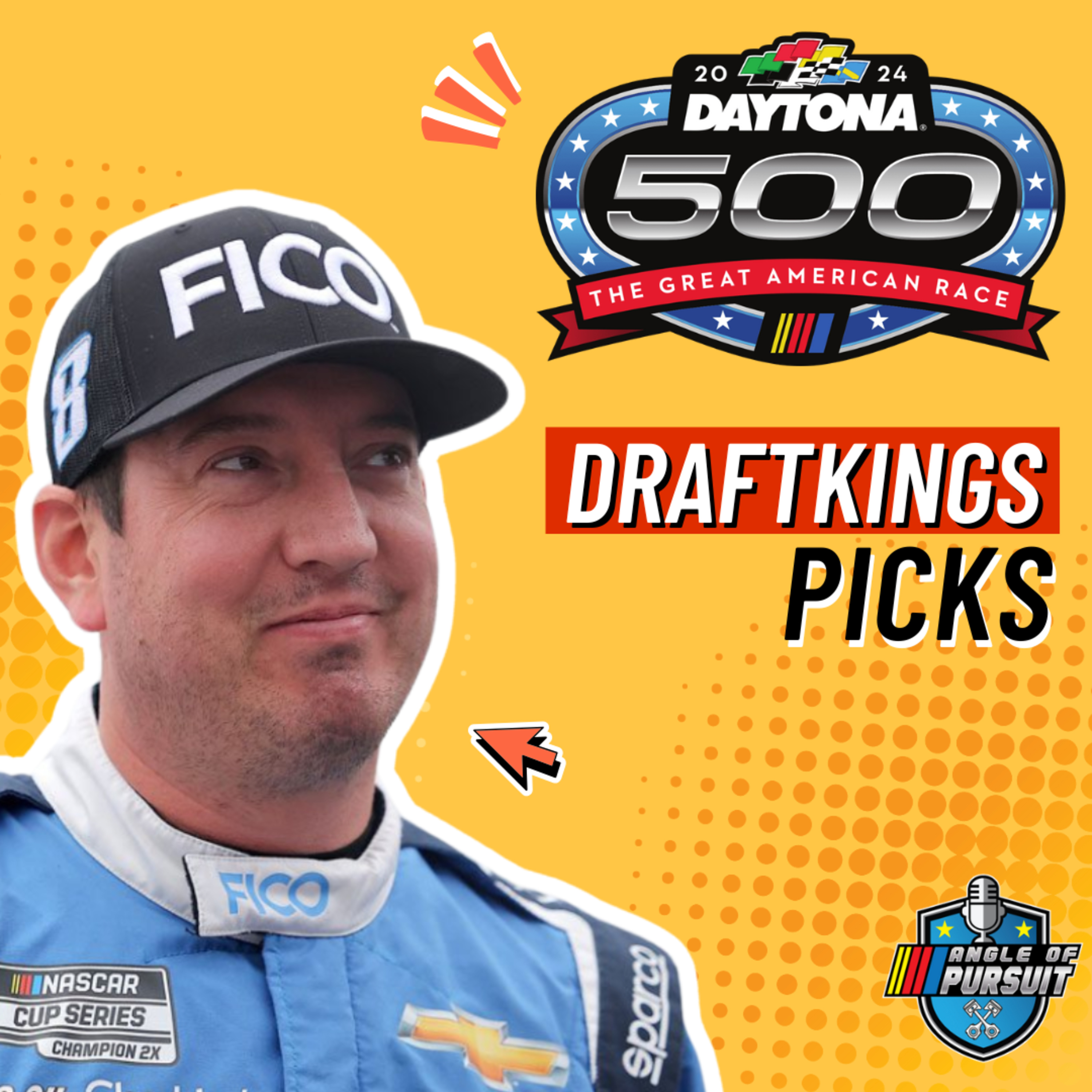 DFS Picks for the Daytona 500: NASCAR DraftKings MUST plays episode artwork