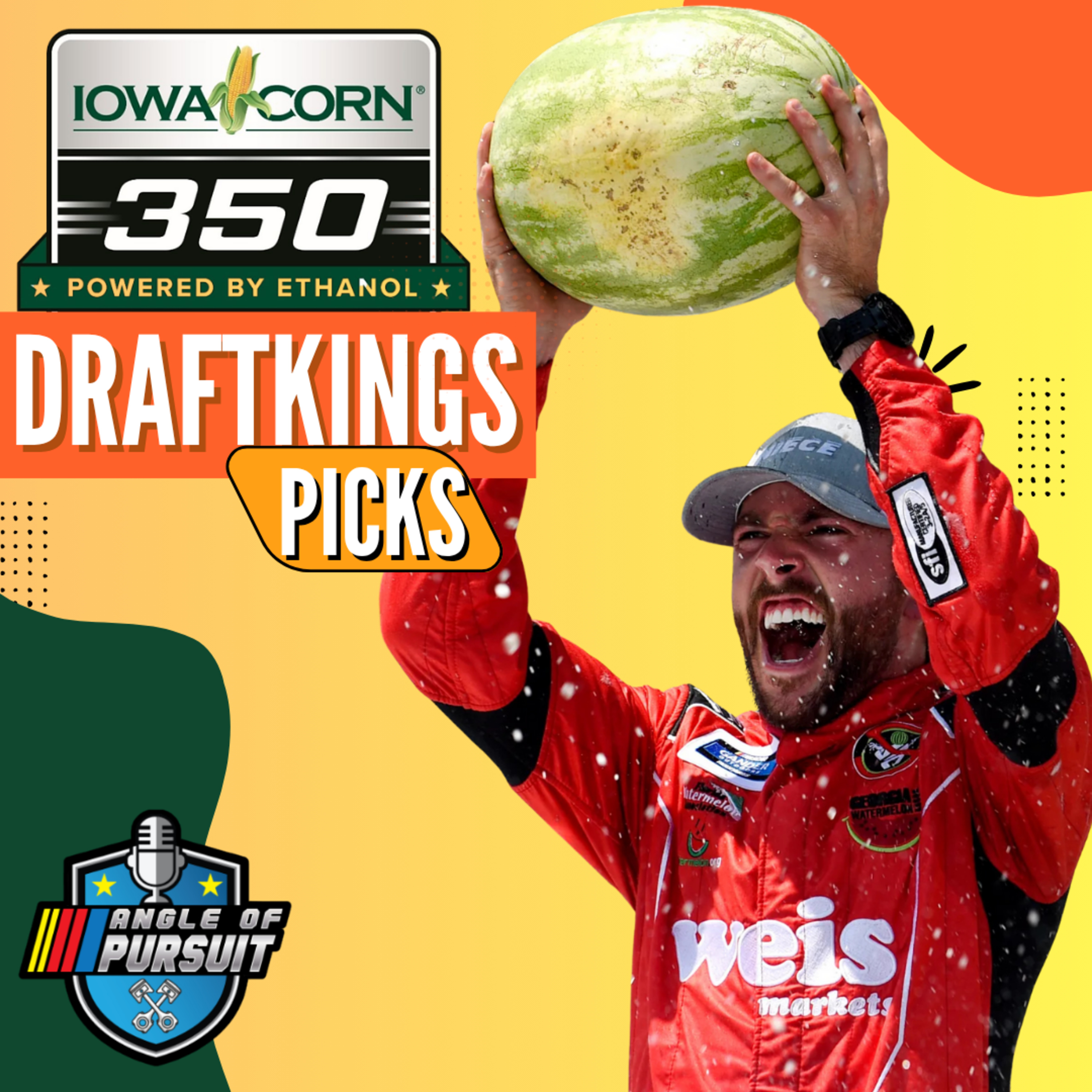 NASCAR Iowa DFS Picks: Iowa Corn 350 DraftKings Values episode artwork