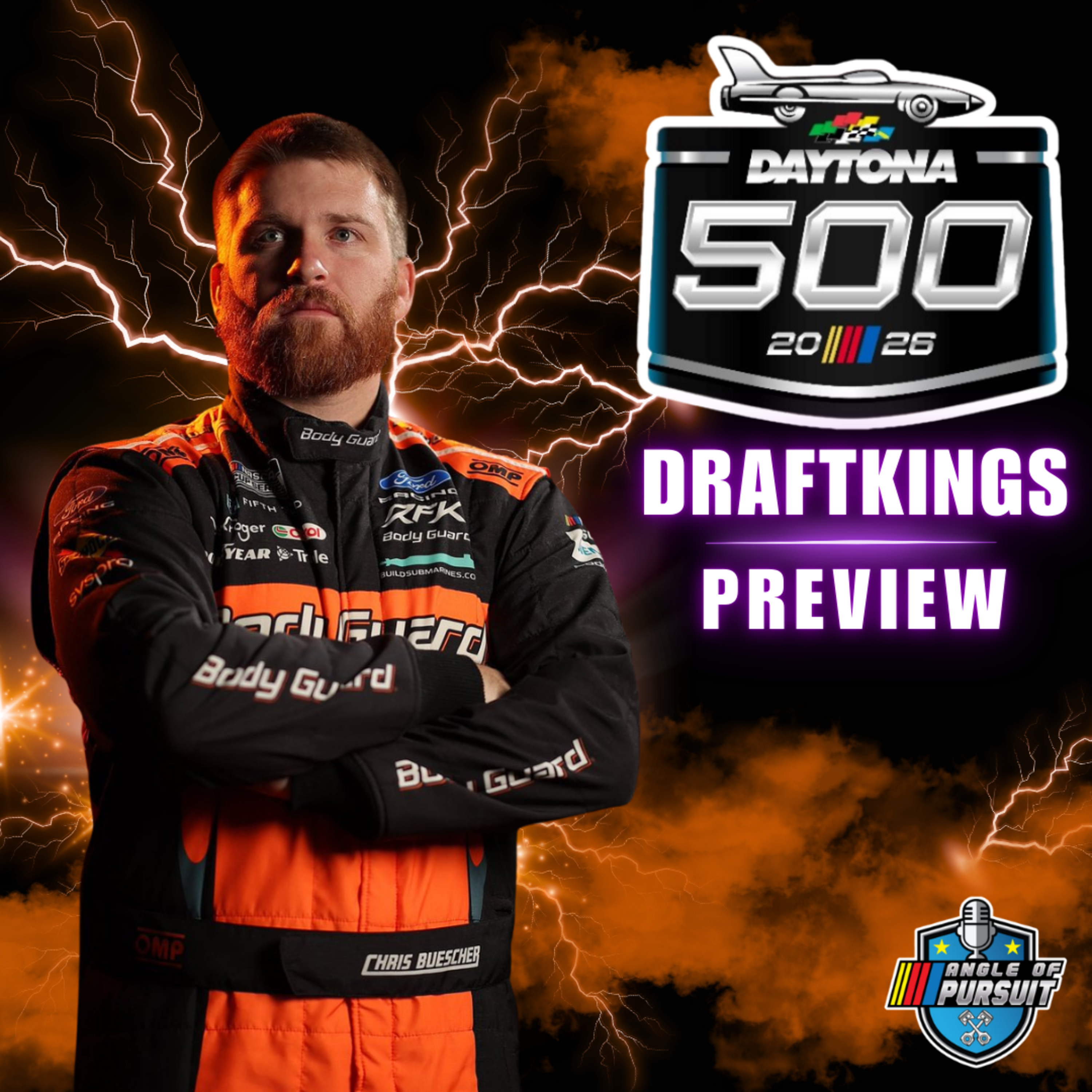 Daytona 500 DFS Picks: Top Daytona 500 DraftKings Picks episode artwork