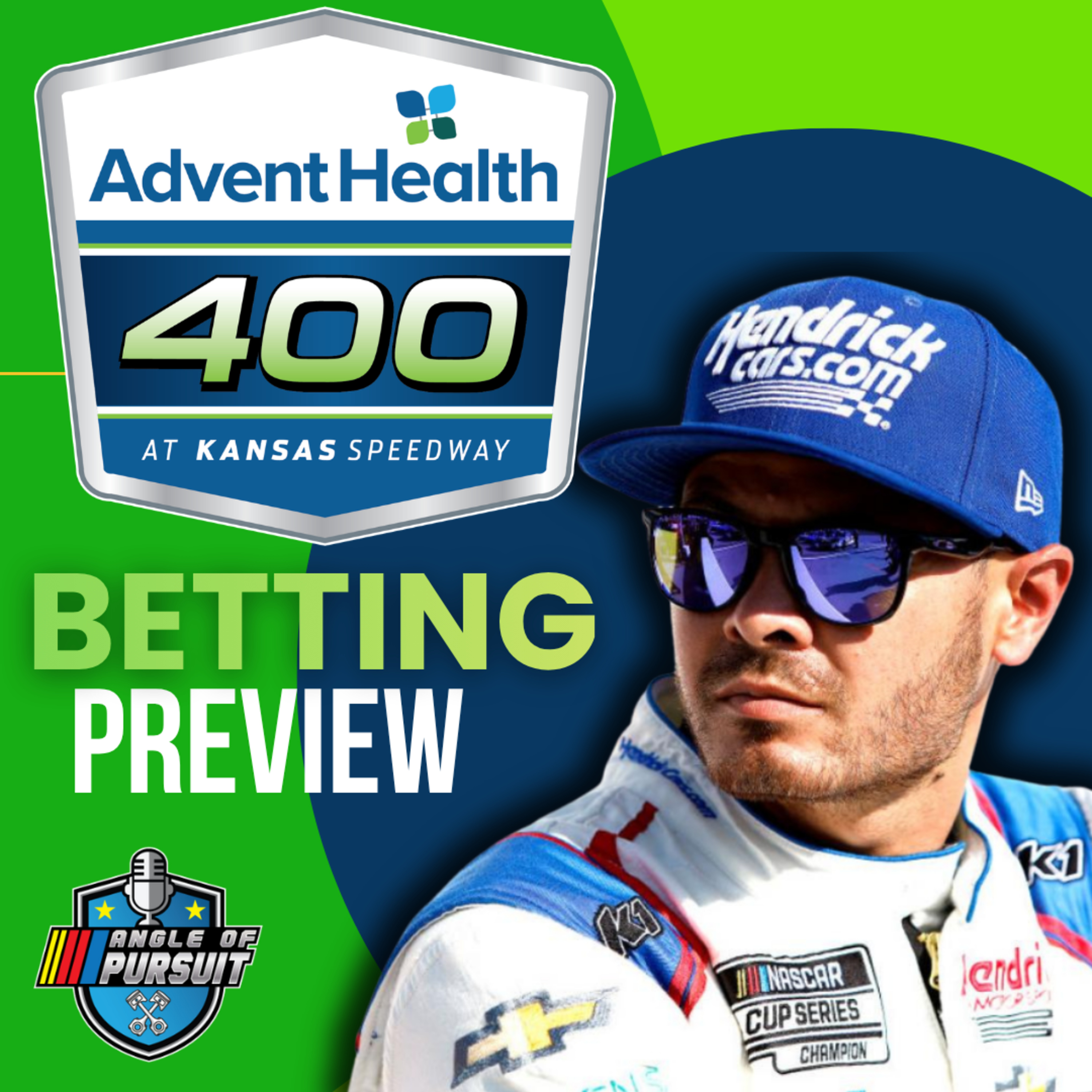 NASCAR Kansas Betting Preview: Advent Health 400 Odds and Best Bets episode artwork