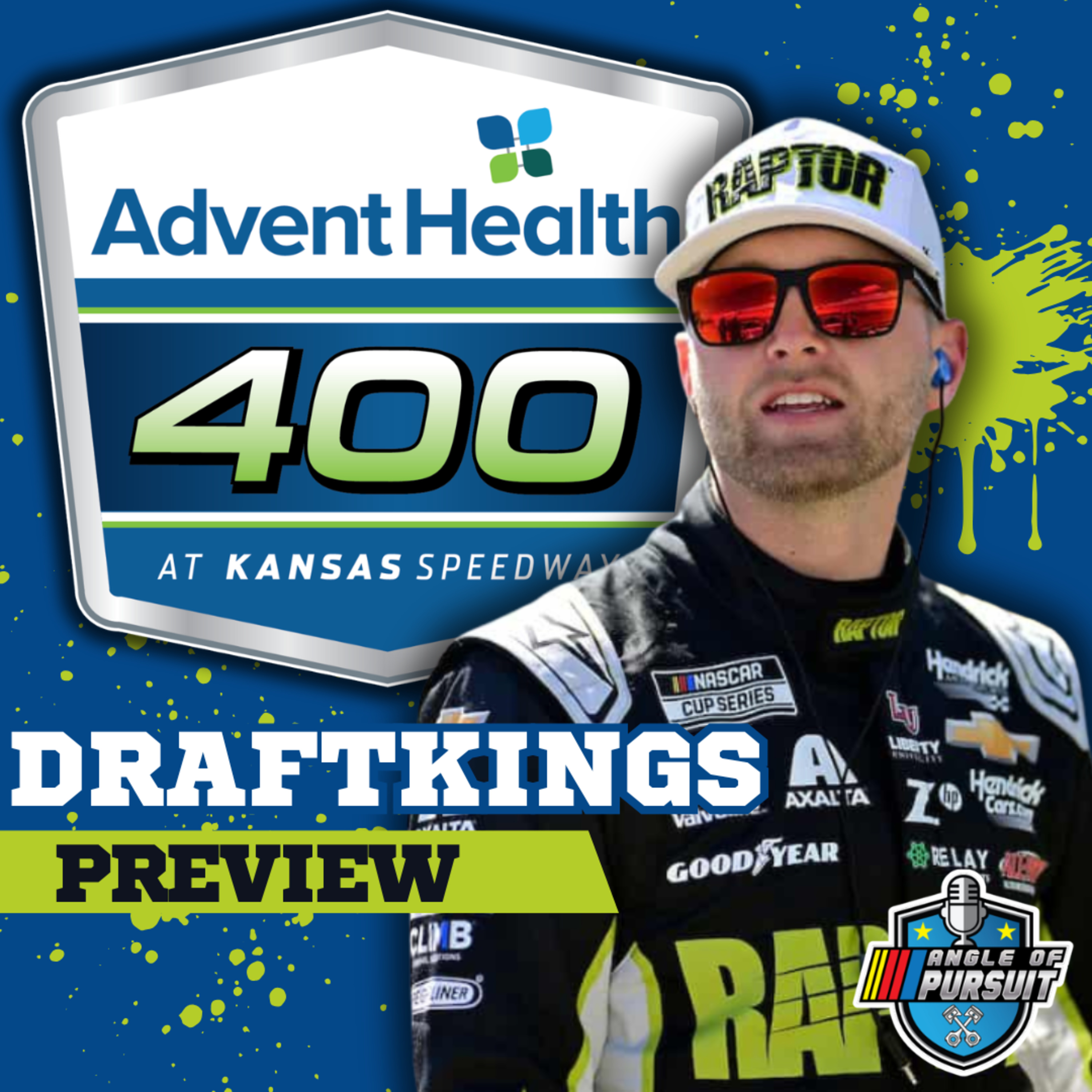AdventHealth 400 DFS Picks: Top Kansas DraftKings Picks episode artwork