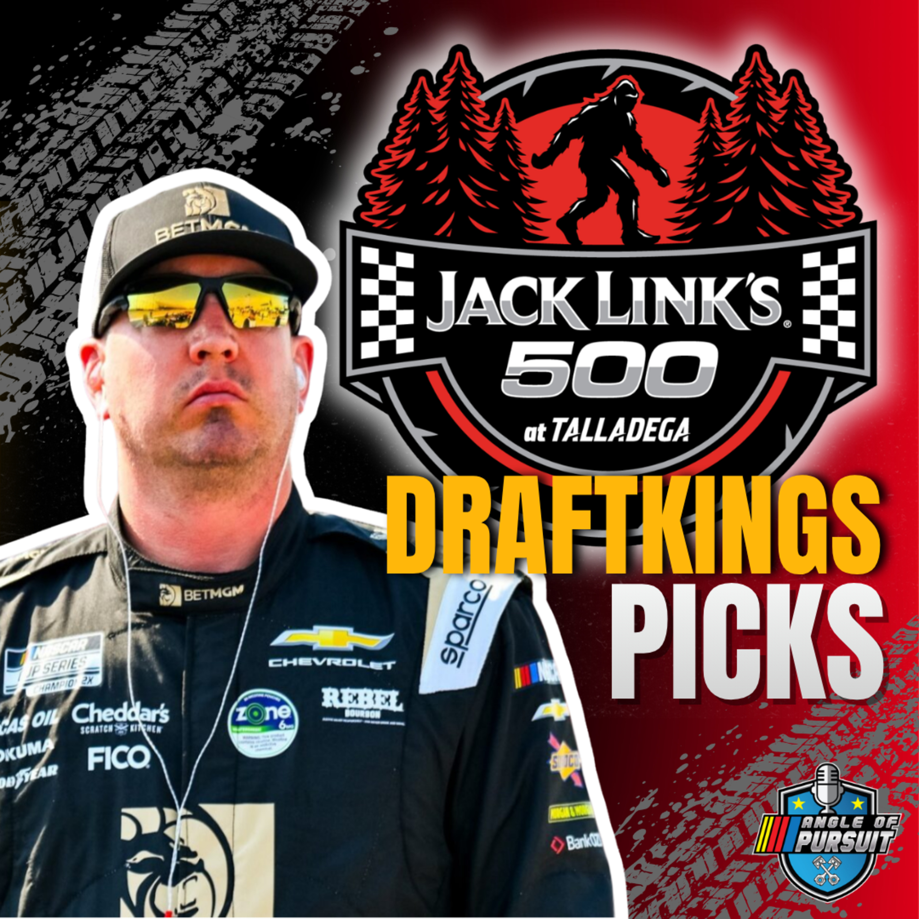 Jack Link's 500 DFS Picks: Top Talladega DraftKings Picks episode artwork