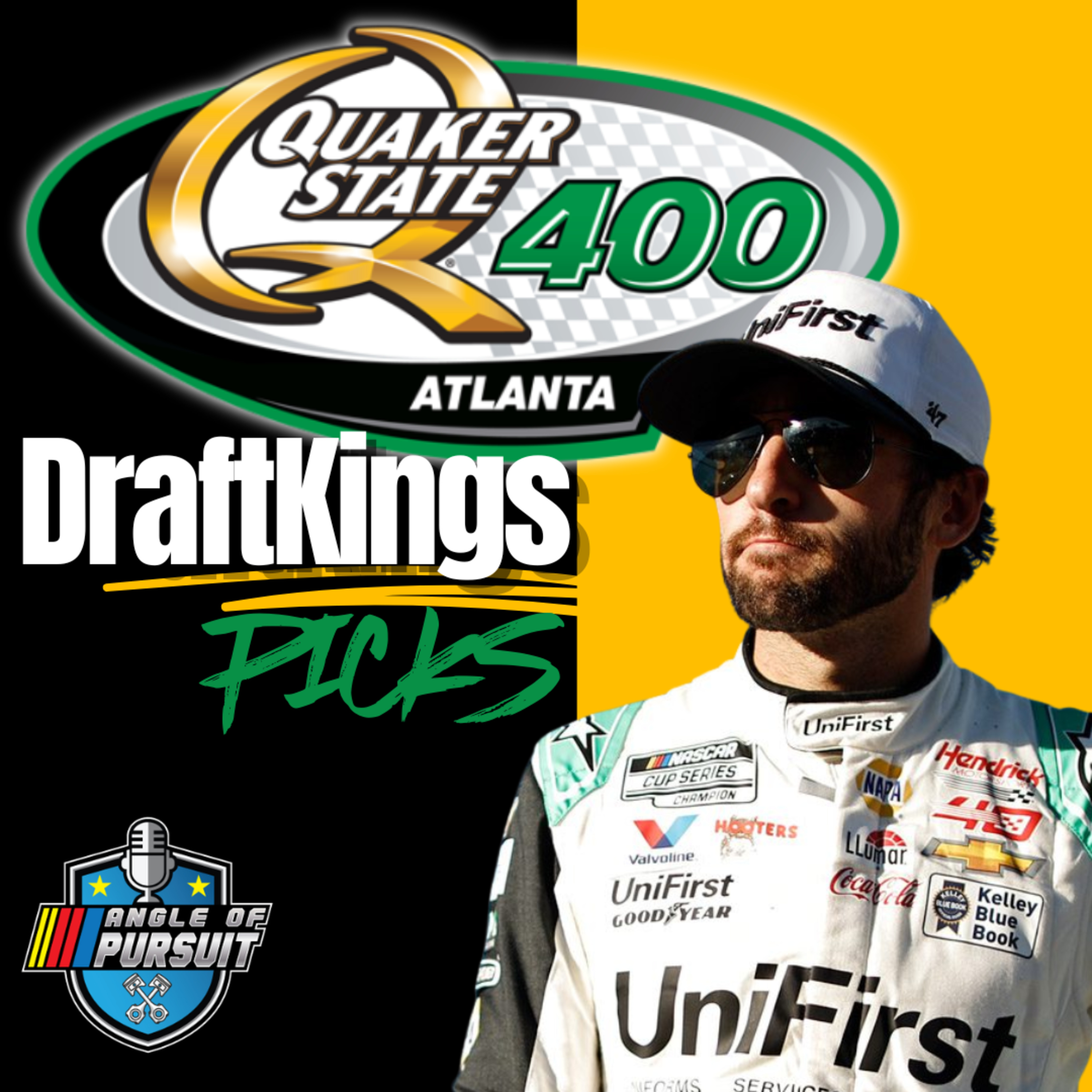 Quaker State 400 DFS Picks: Top Atlanta DraftKings Picks episode artwork