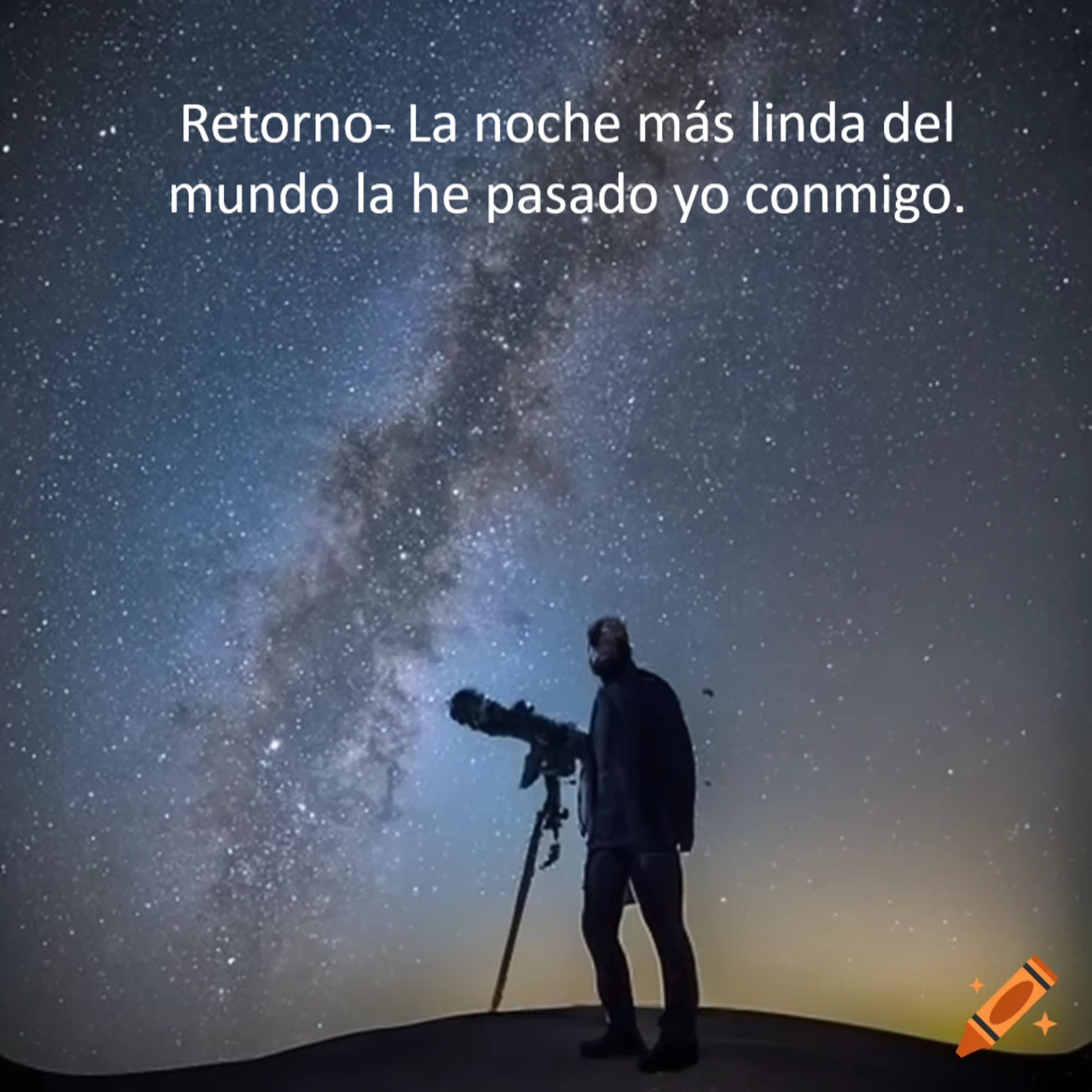 Retorno - La noche más linda del mundo la he pasado yo conmigo, que noche nunca la olvido -El libre albedrío. episode artwork