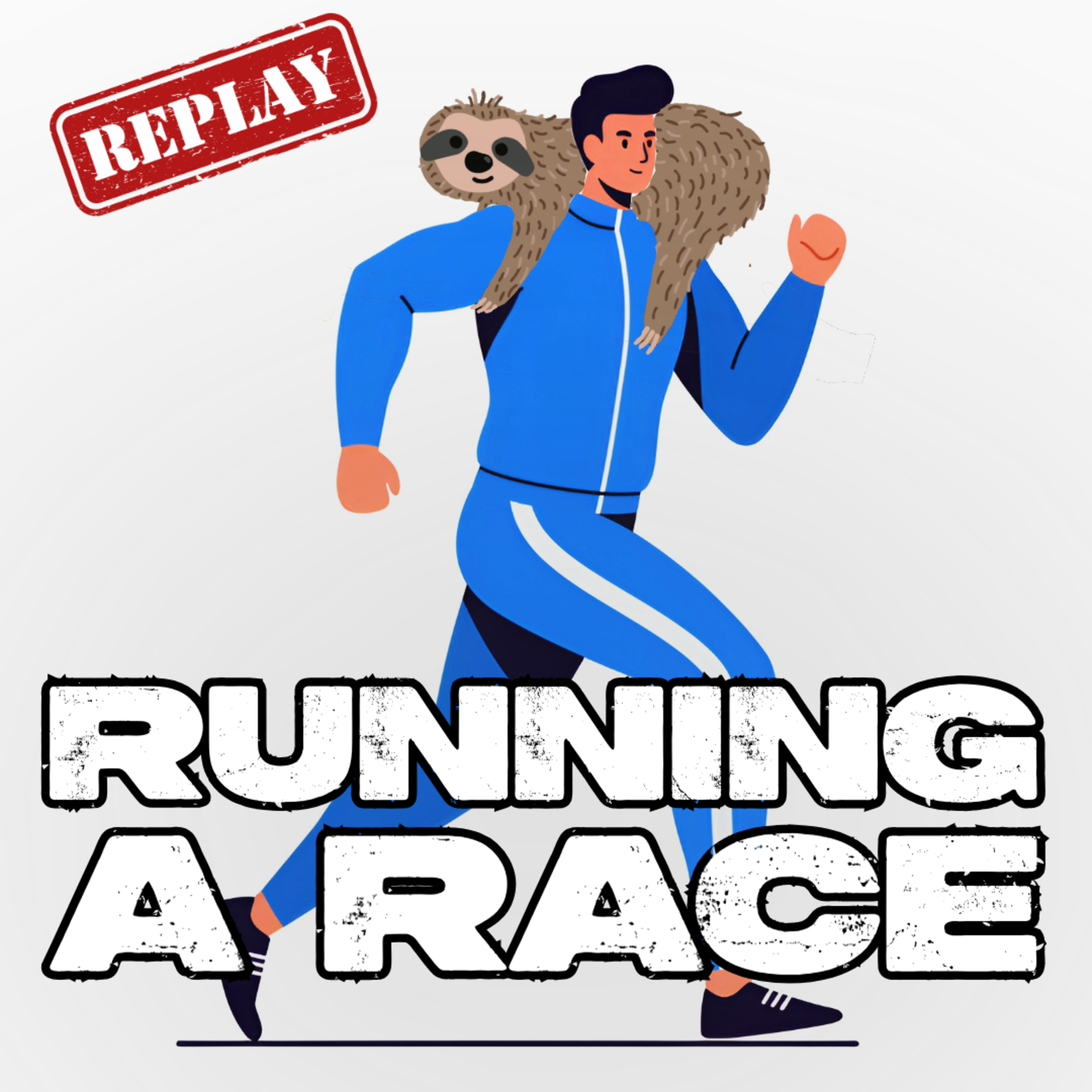 Running a race episode artwork