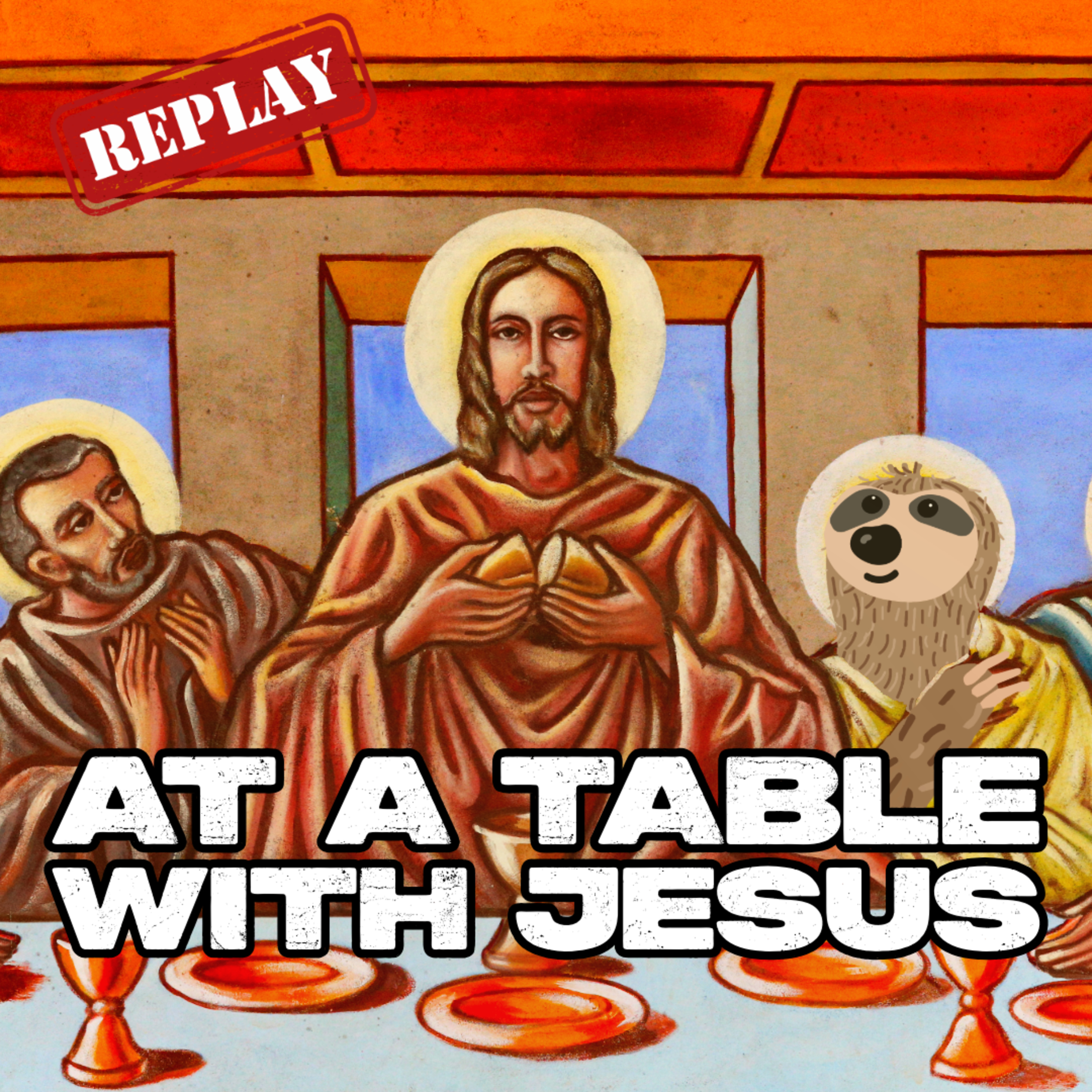 At a table with Jesus episode artwork