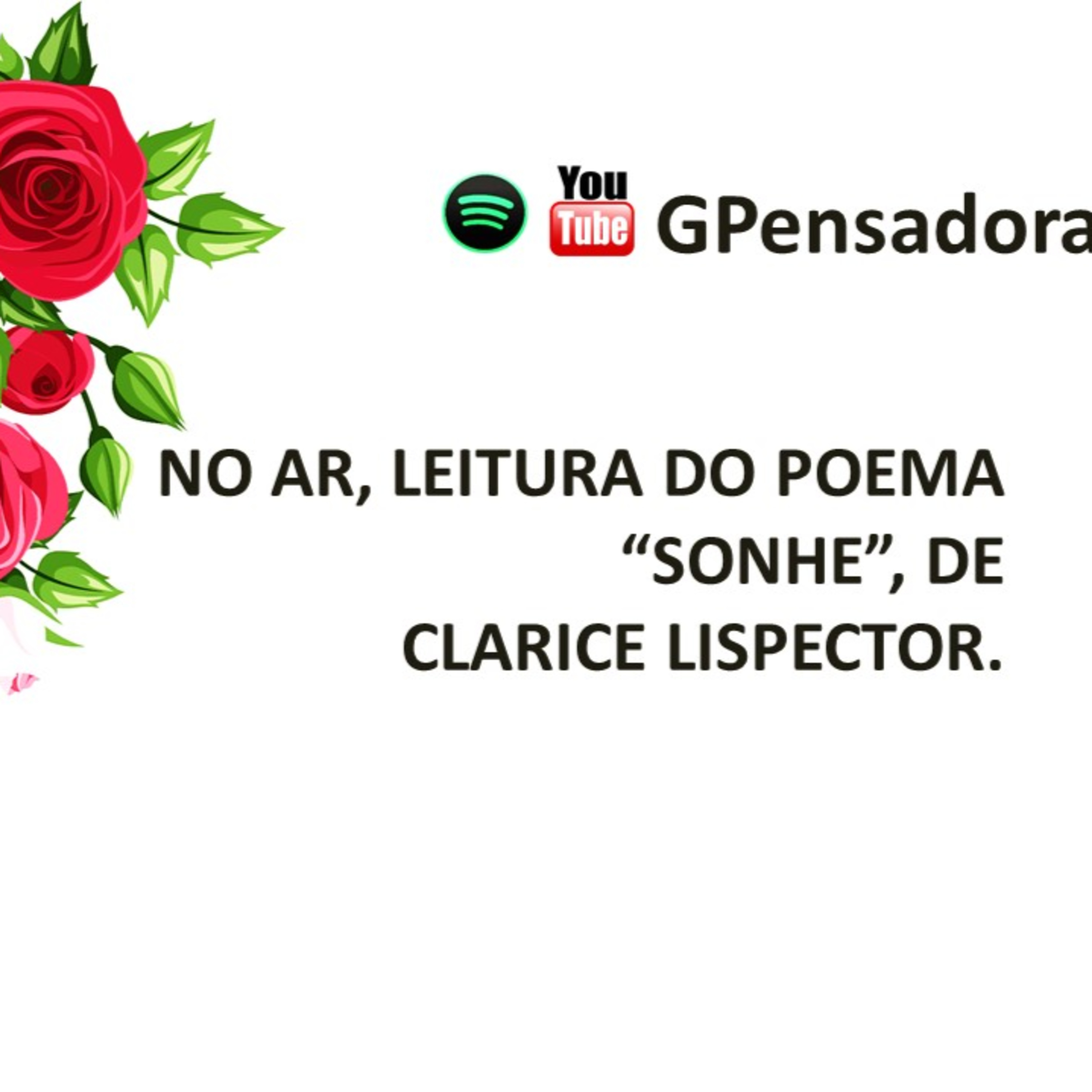 Pílula Poética: leitura do poema “Sonhe”, de Clarice Lispector episode artwork