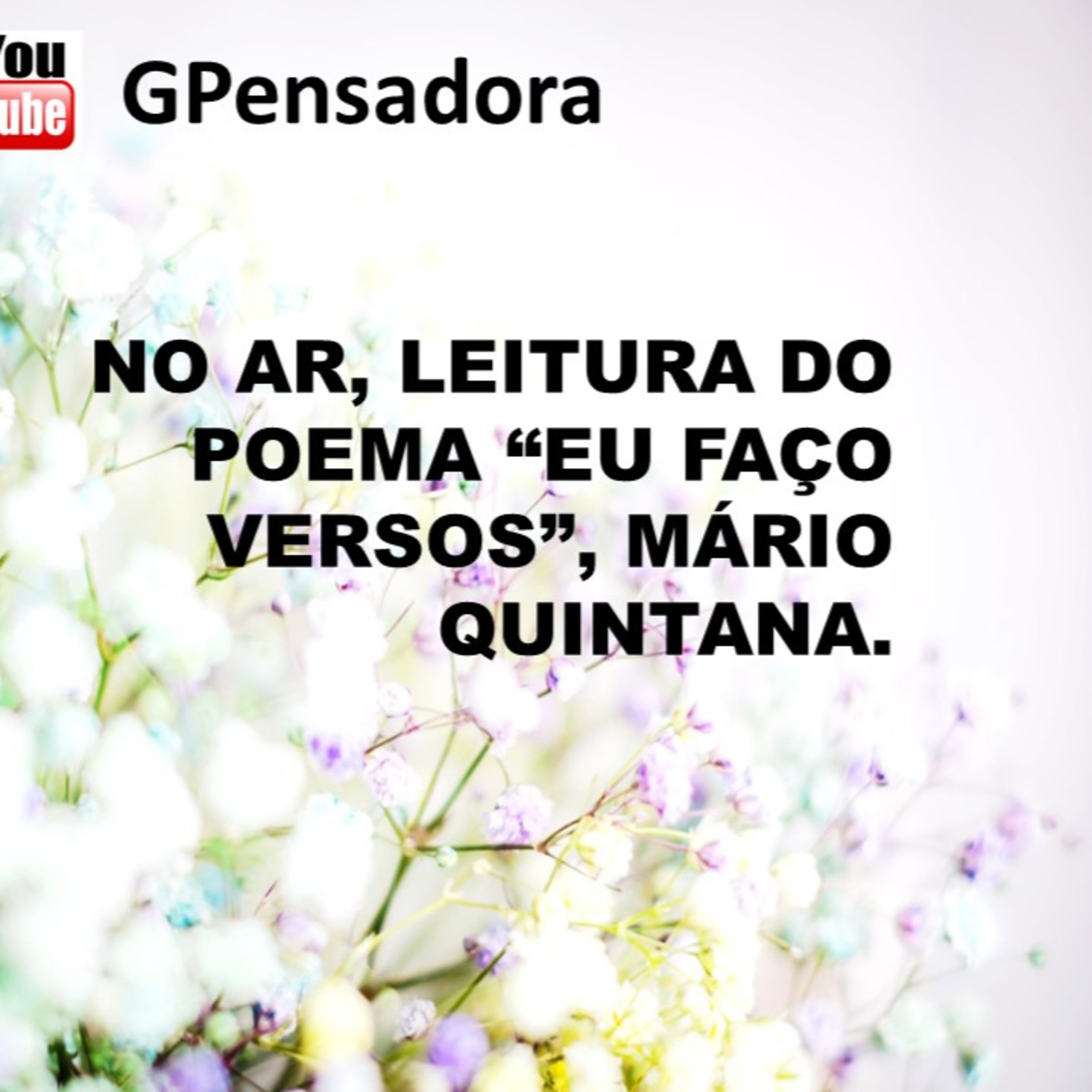 Pílula Poética: leitura do poema “Eu faço versos”, de Mário Quintana episode artwork