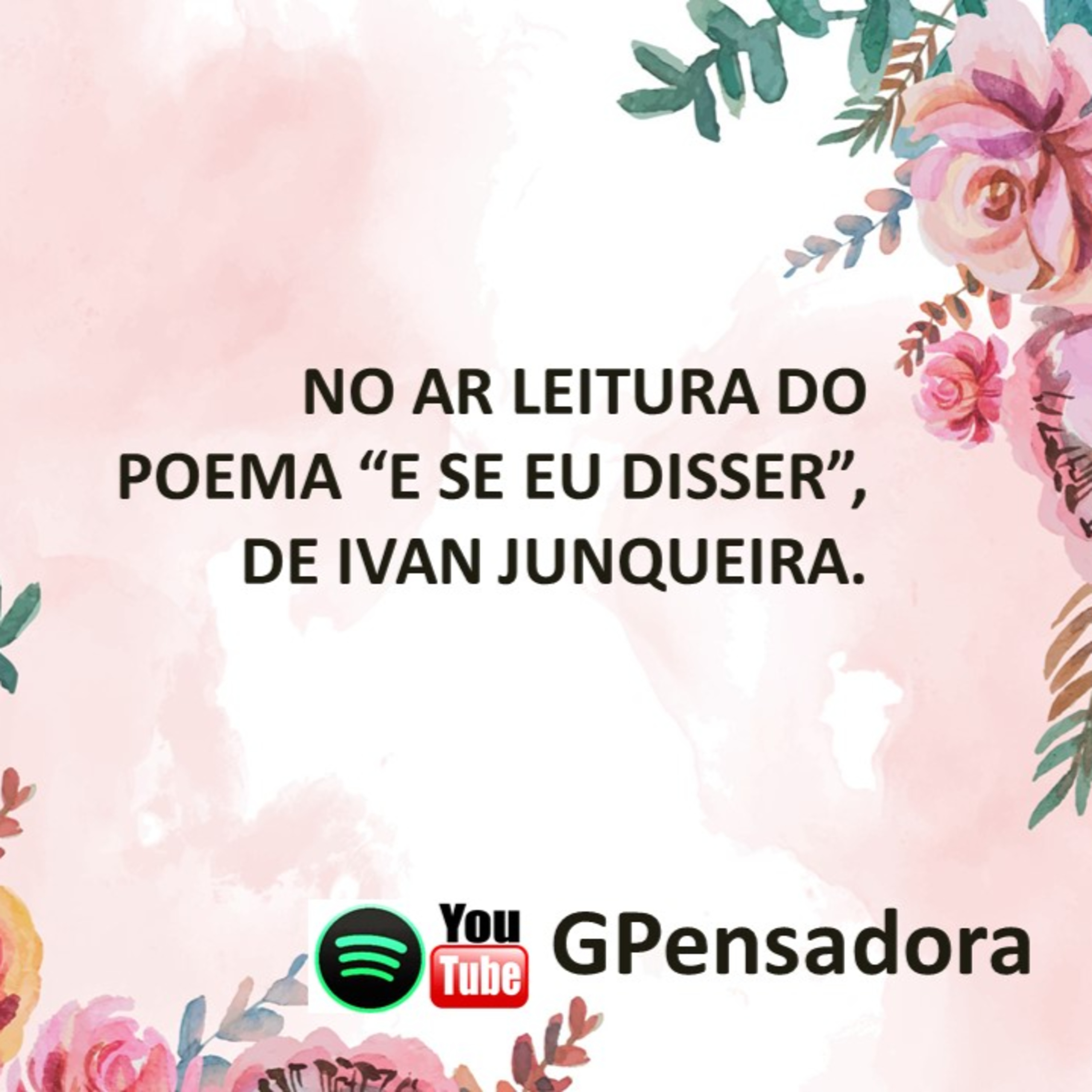 Pílula Poética: leitura do poema “E se eu disser”, de Ivan Junqueira episode artwork