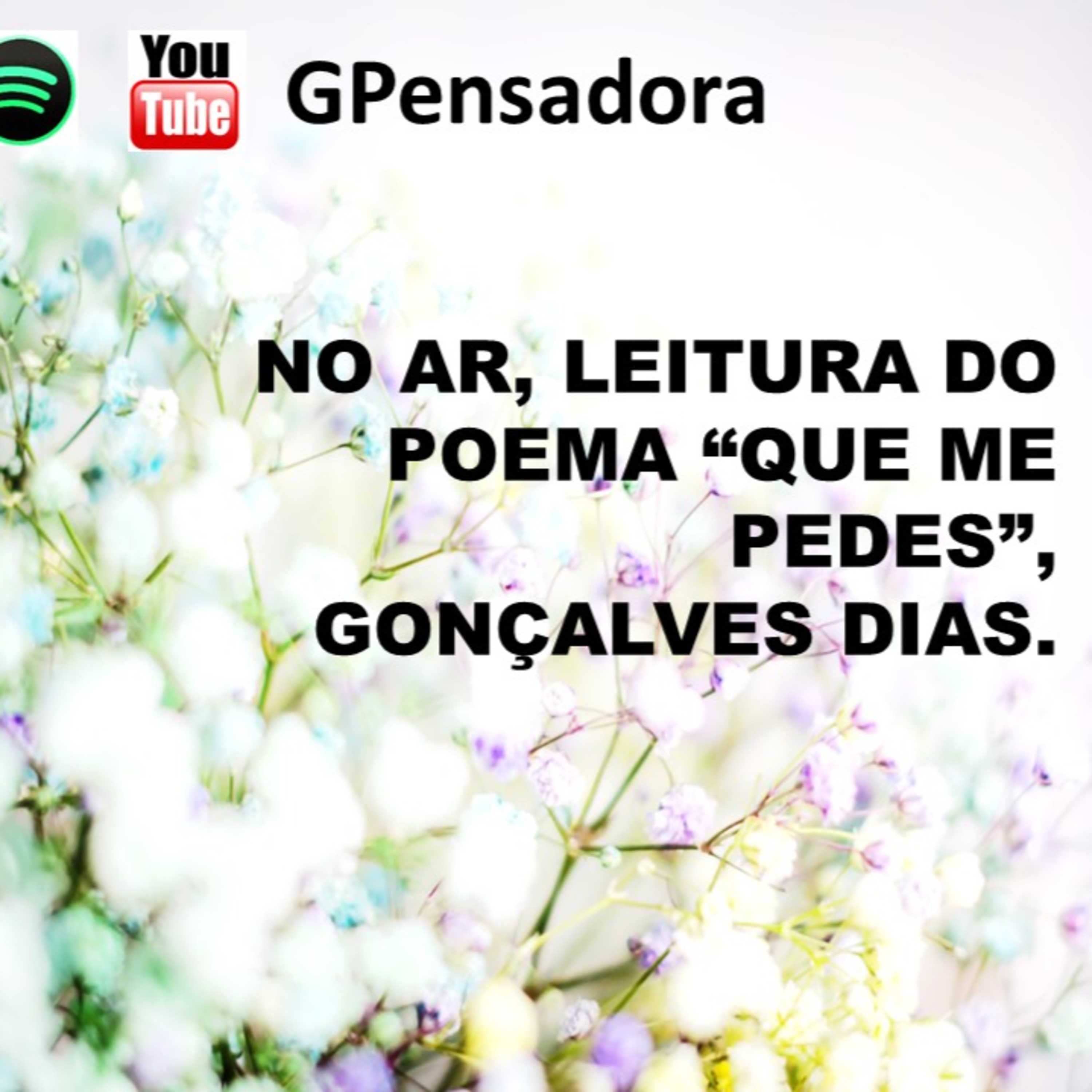 Pílula Poética: leitura do poema “Que me pedes”, de Gonçalves Dias episode artwork