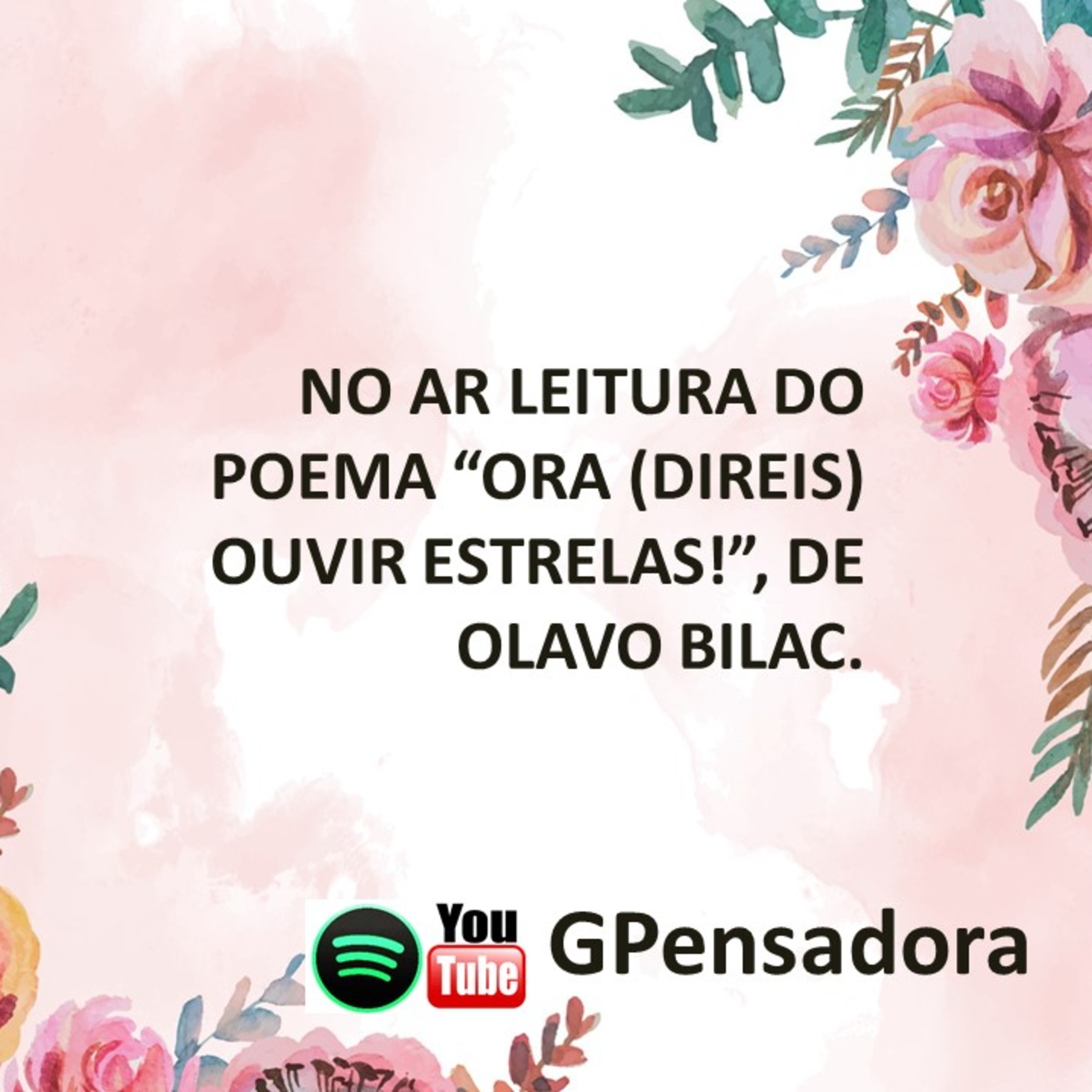Pílula Poética: leitura do poema “Ora (direis) ouvir estrelas!”, de Olavo Bilac episode artwork