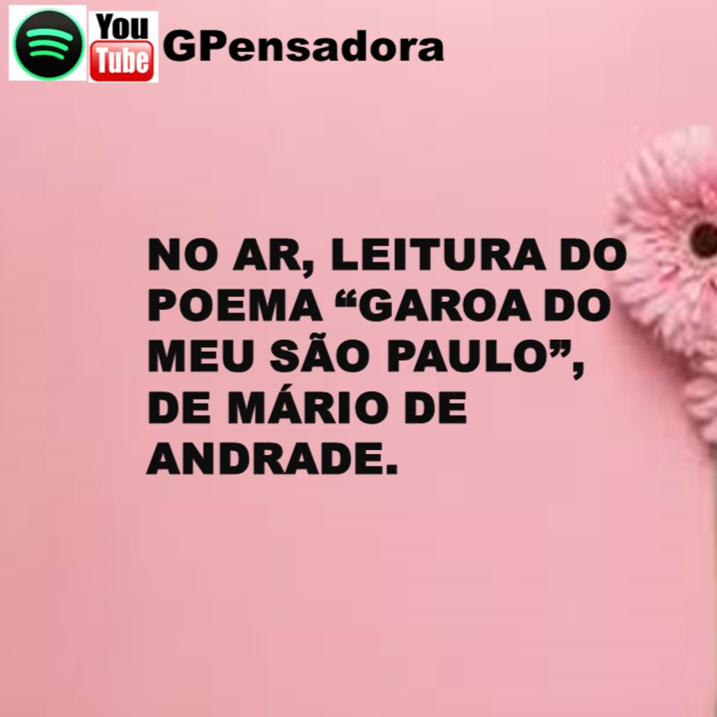 Pílula Poética: leitura do poema “Garoa do meu São Paulo”, de Mário de Andrade episode artwork