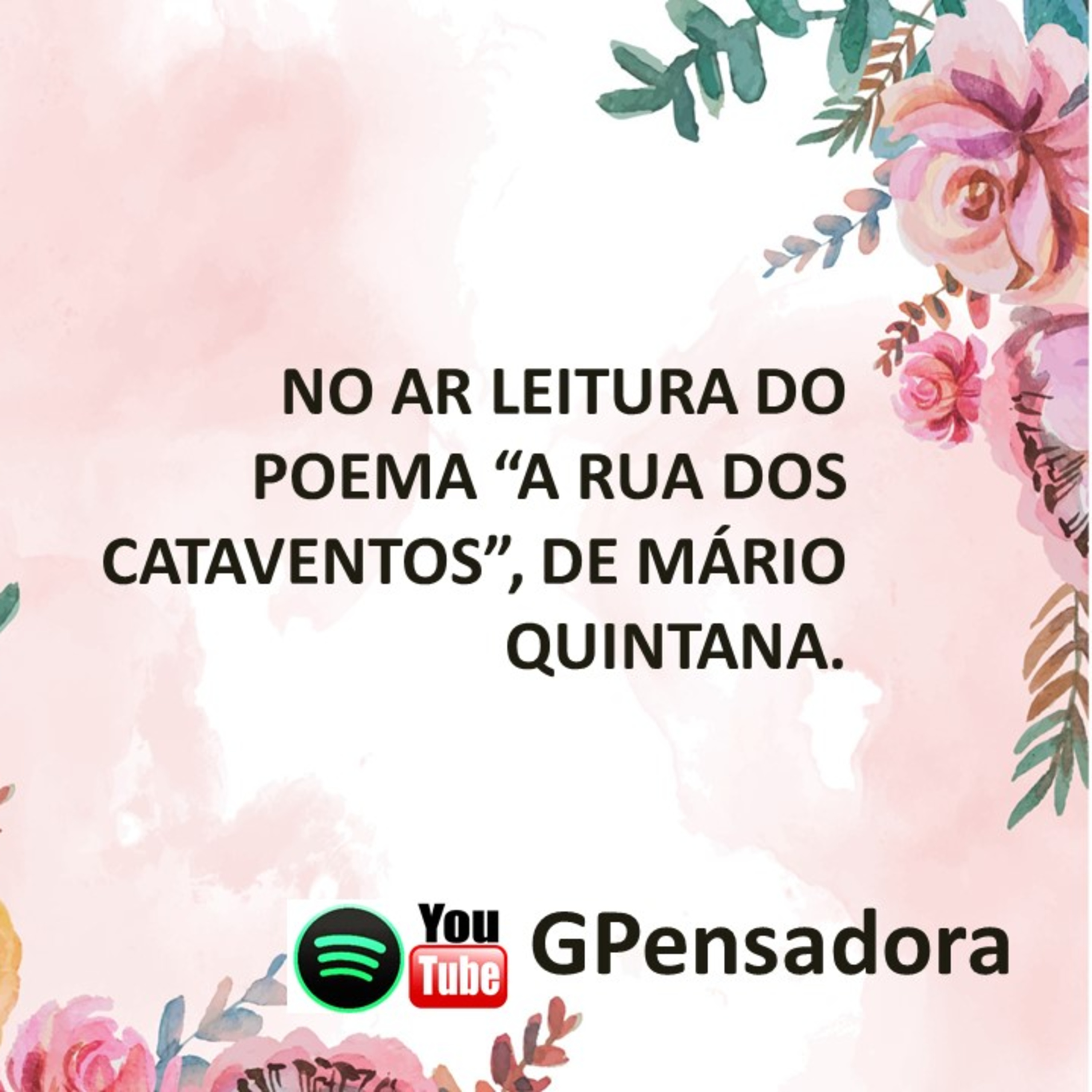 Pílula Poética: leitura do poema “A Rua dos Cataventos”, de Mário Quintana episode artwork