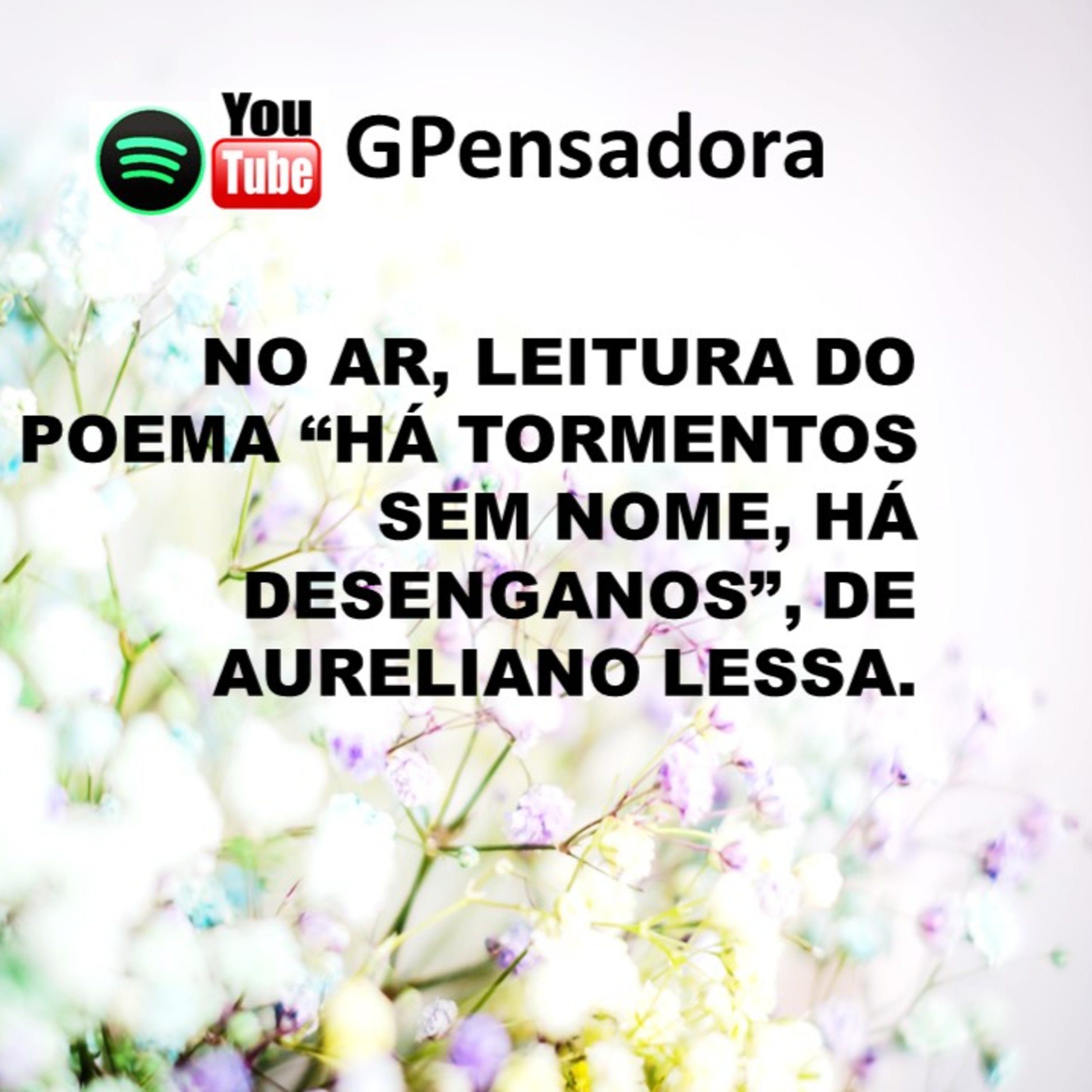 Pílula Poética: leitura do poema “Há tormentos sem nome, há desenganos”, de Aureliano Lessa episode artwork