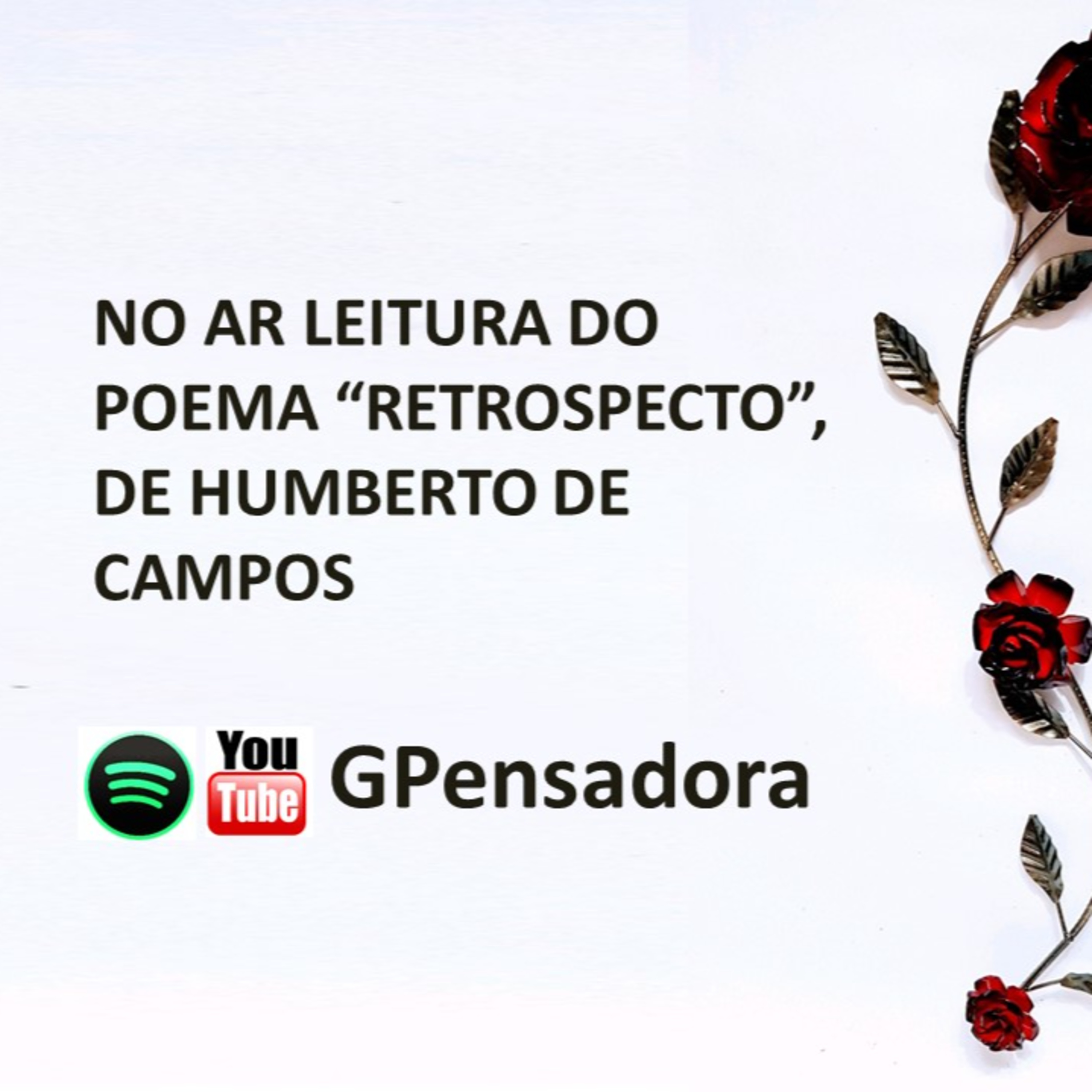 Pílula Poética: leitura do poema “Retrospecto”, de Humberto de Campos episode artwork