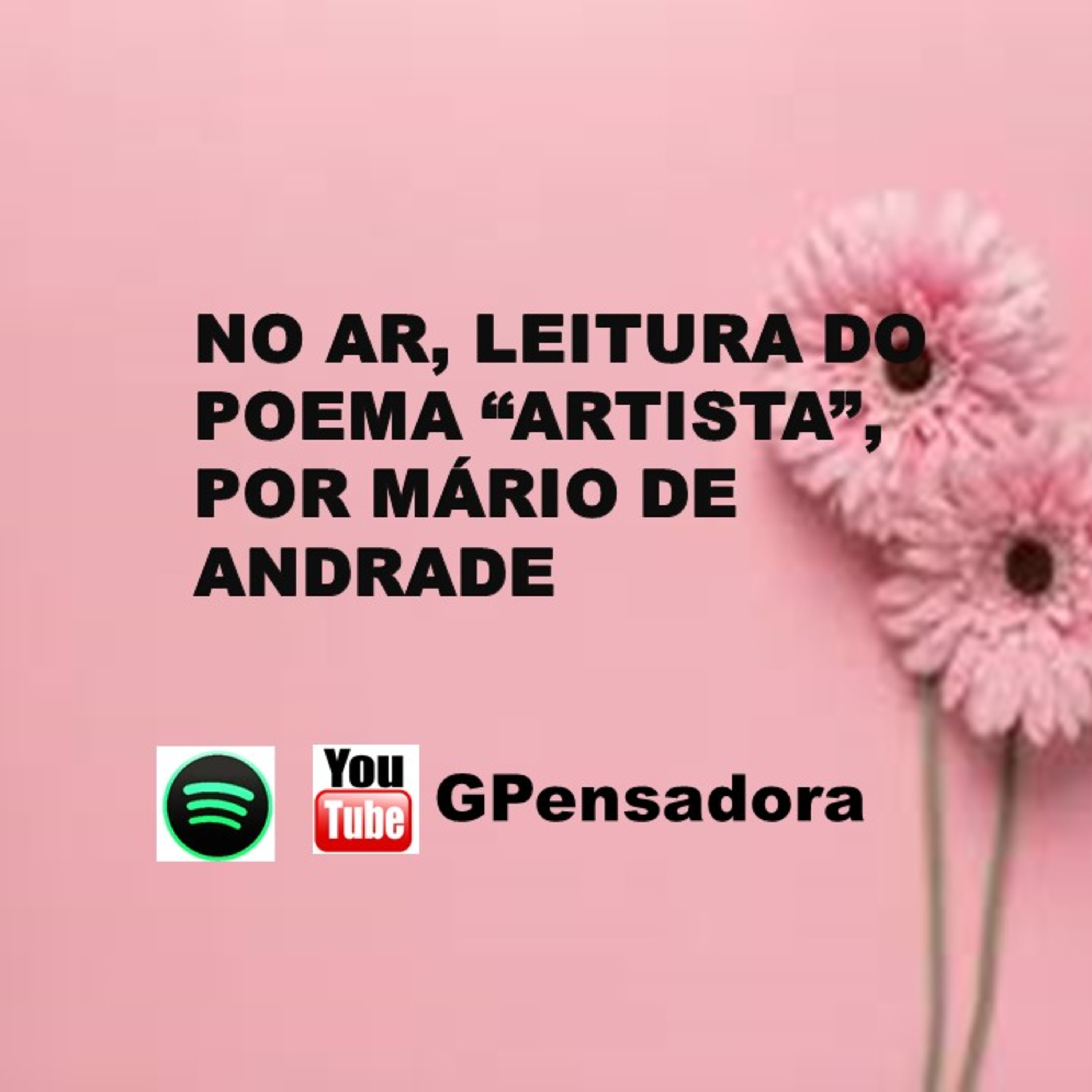 Pílula Poética: leitura do poema “Artista”, de Mário de Andrade episode artwork