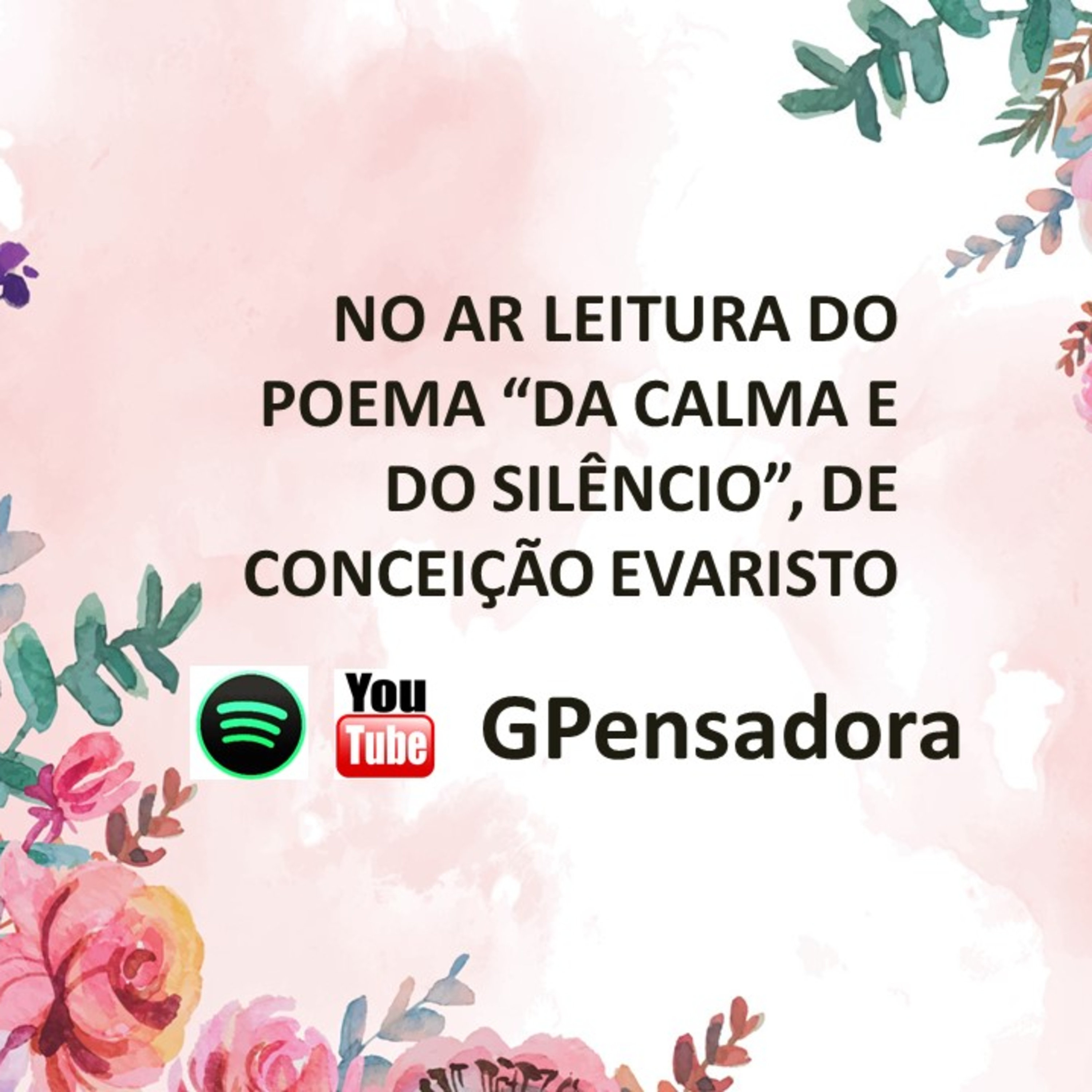 Pílula Poética: leitura do poema “Da calma e do silêncio”, da Conceição Evaristo episode artwork