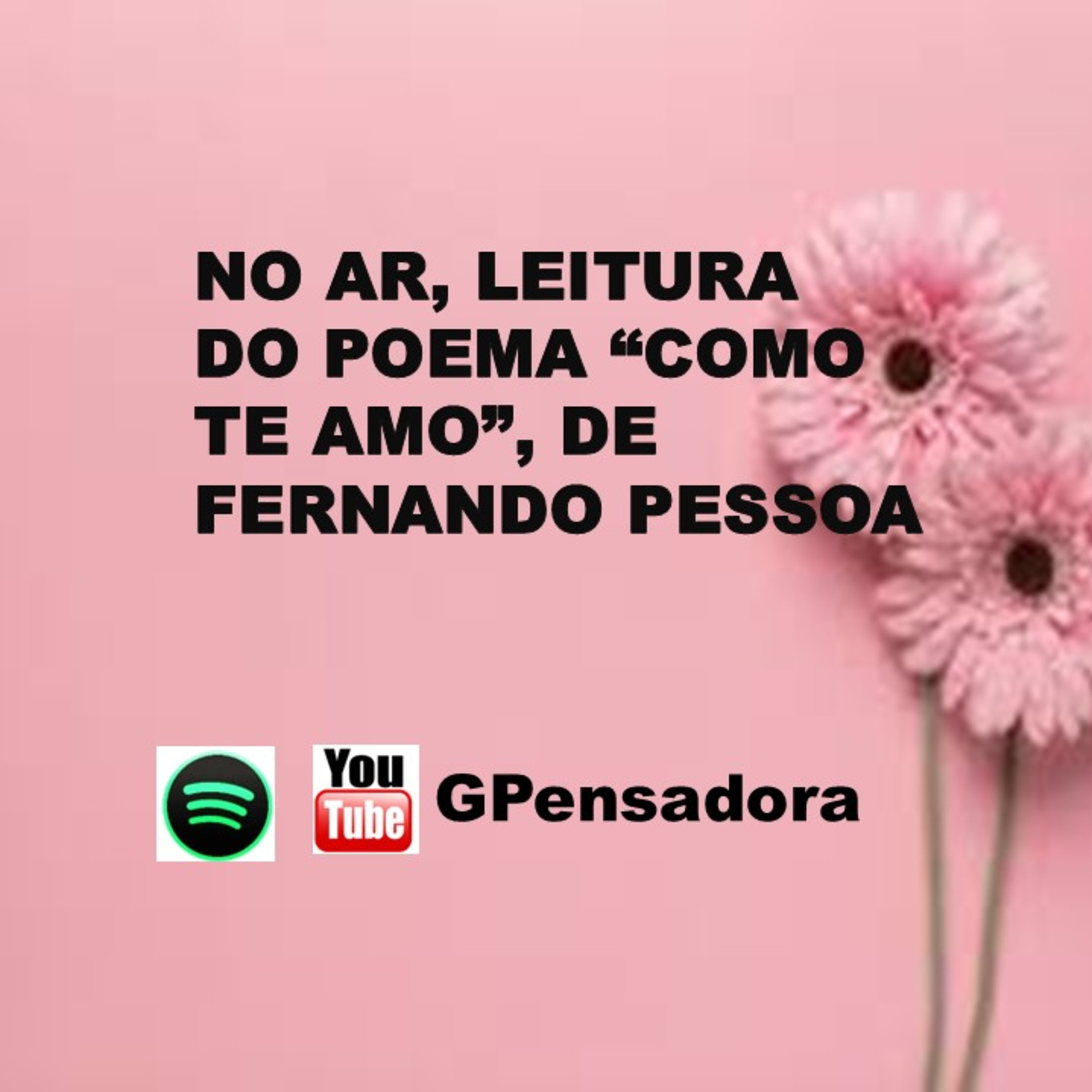 Pílula Poética: leitura do poema “Como te amo”, Fernando Pessoa episode artwork