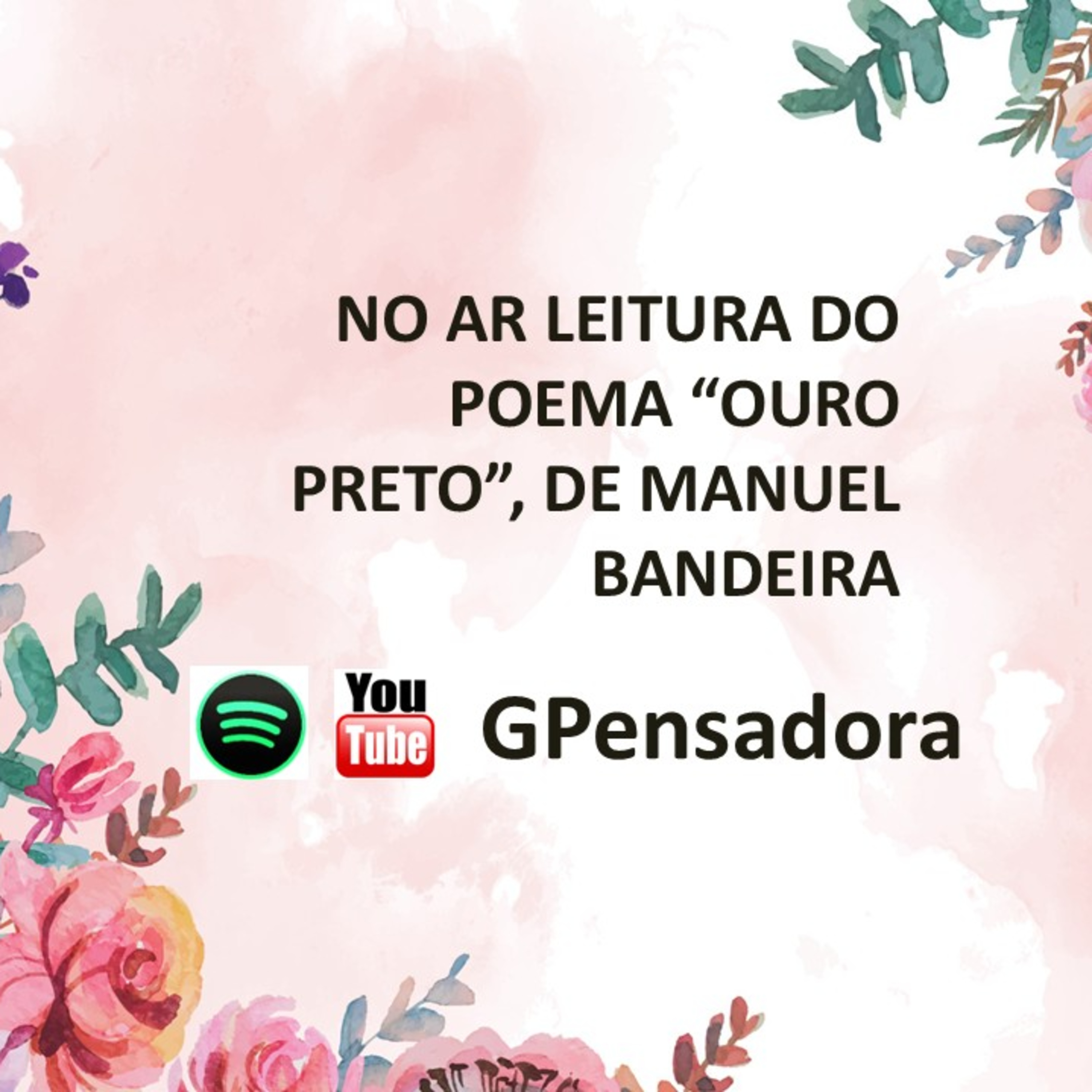 Pílula Poética: leitura do poema “Ouro Preto”, de Manuel Bandeira episode artwork