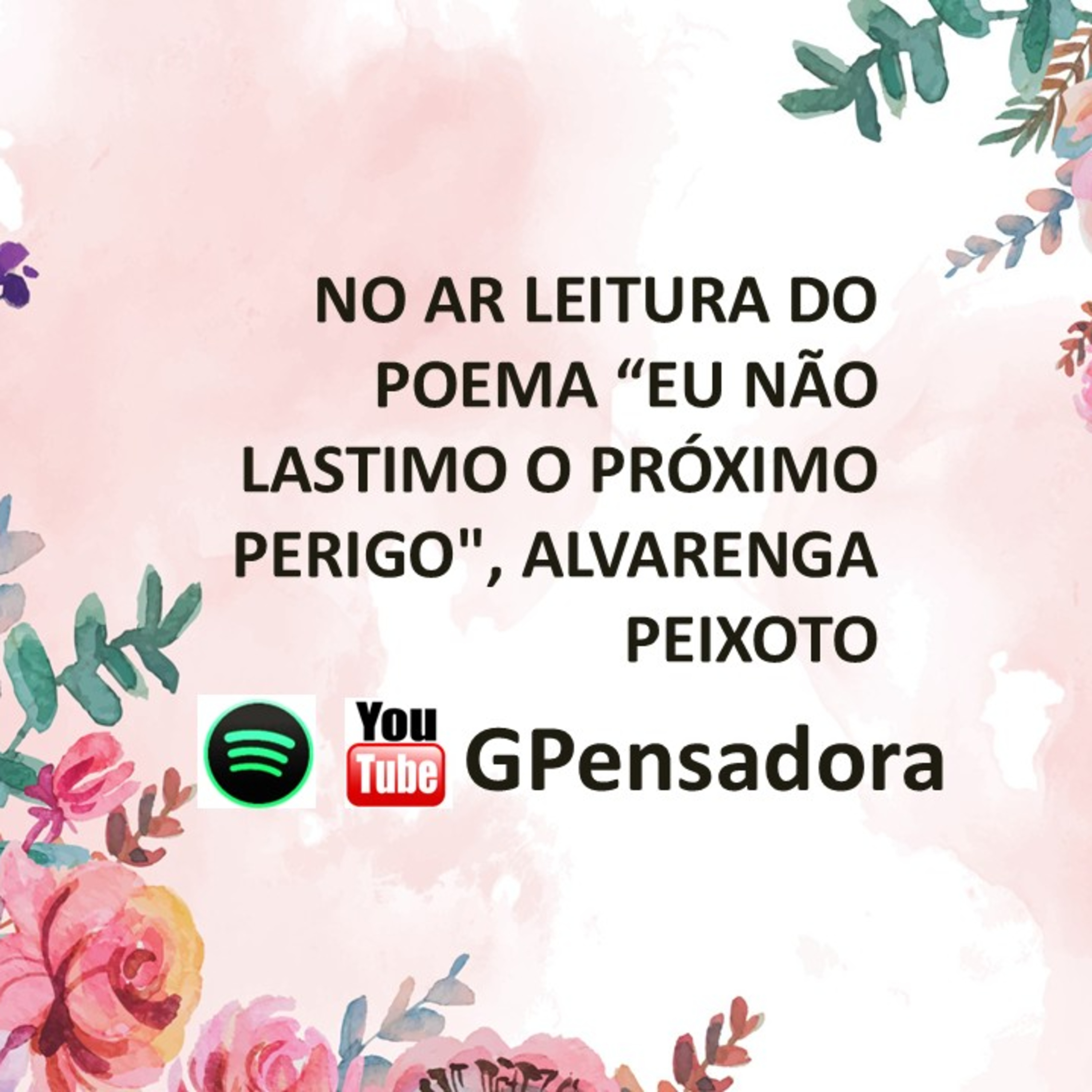 Pílula Poética: leitura do poema “Eu não lastimo o próximo perigo", Alvarenga Peixoto episode artwork
