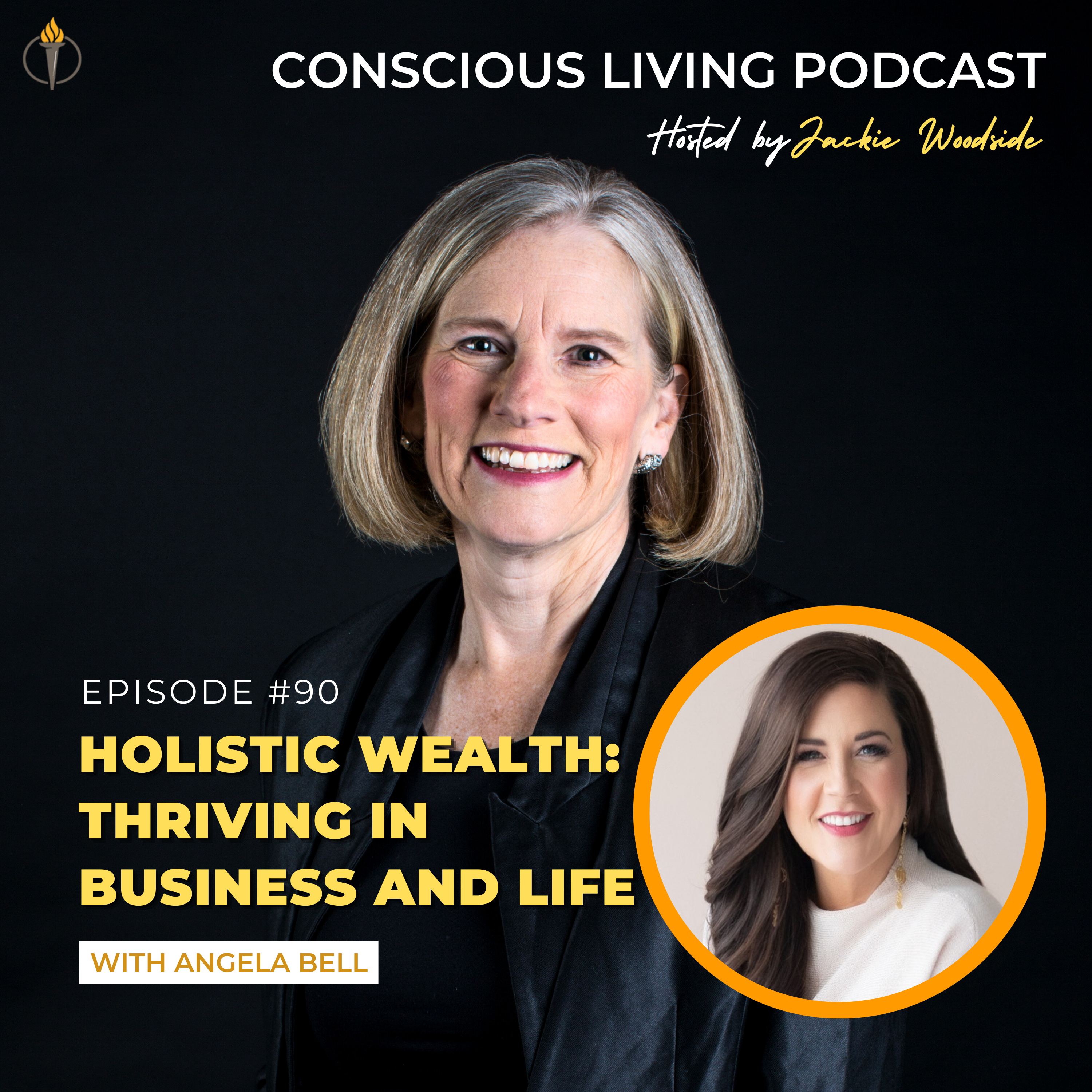 Episode #90 Holistic Wealth: Thriving in Business and Life with Angela Bell  episode artwork